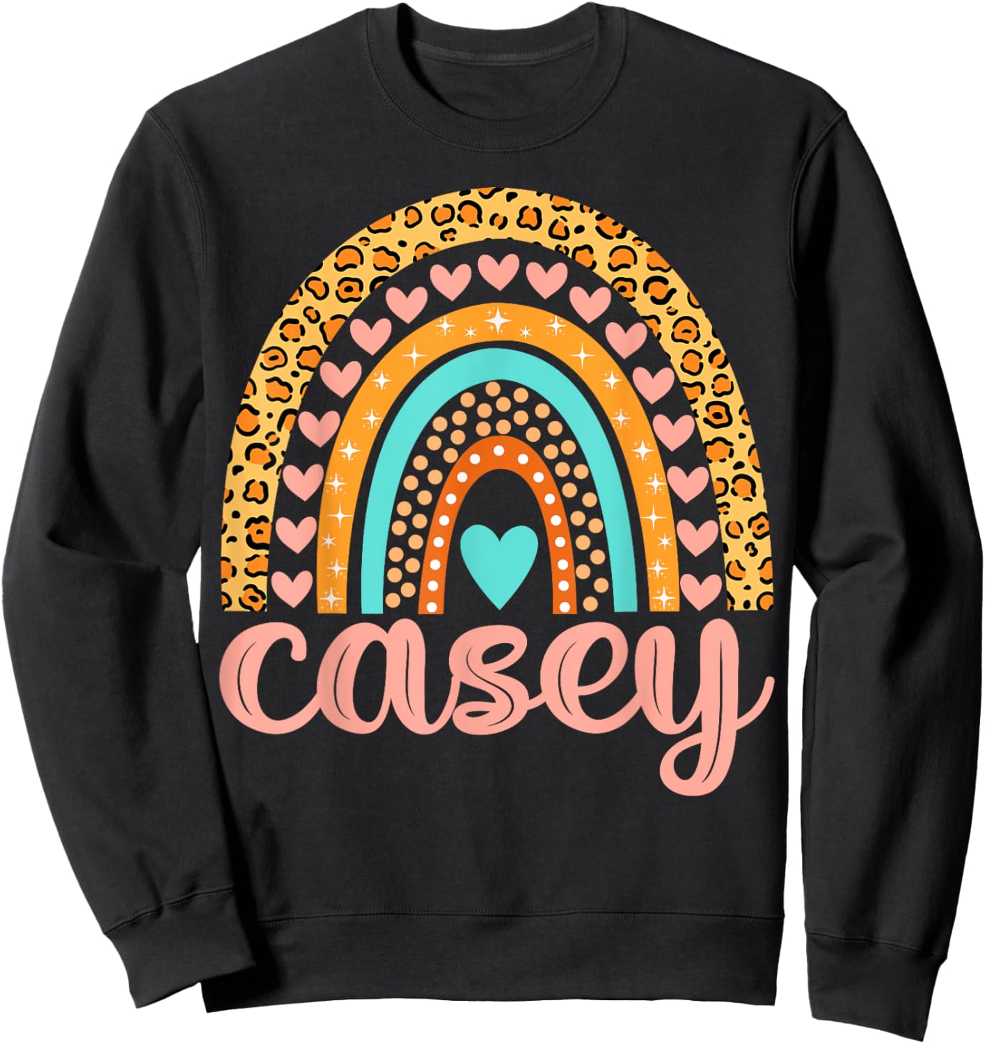 Casey Casey Name Birthday Shirt Gift Sweatshirt - Sweatshirt | Black