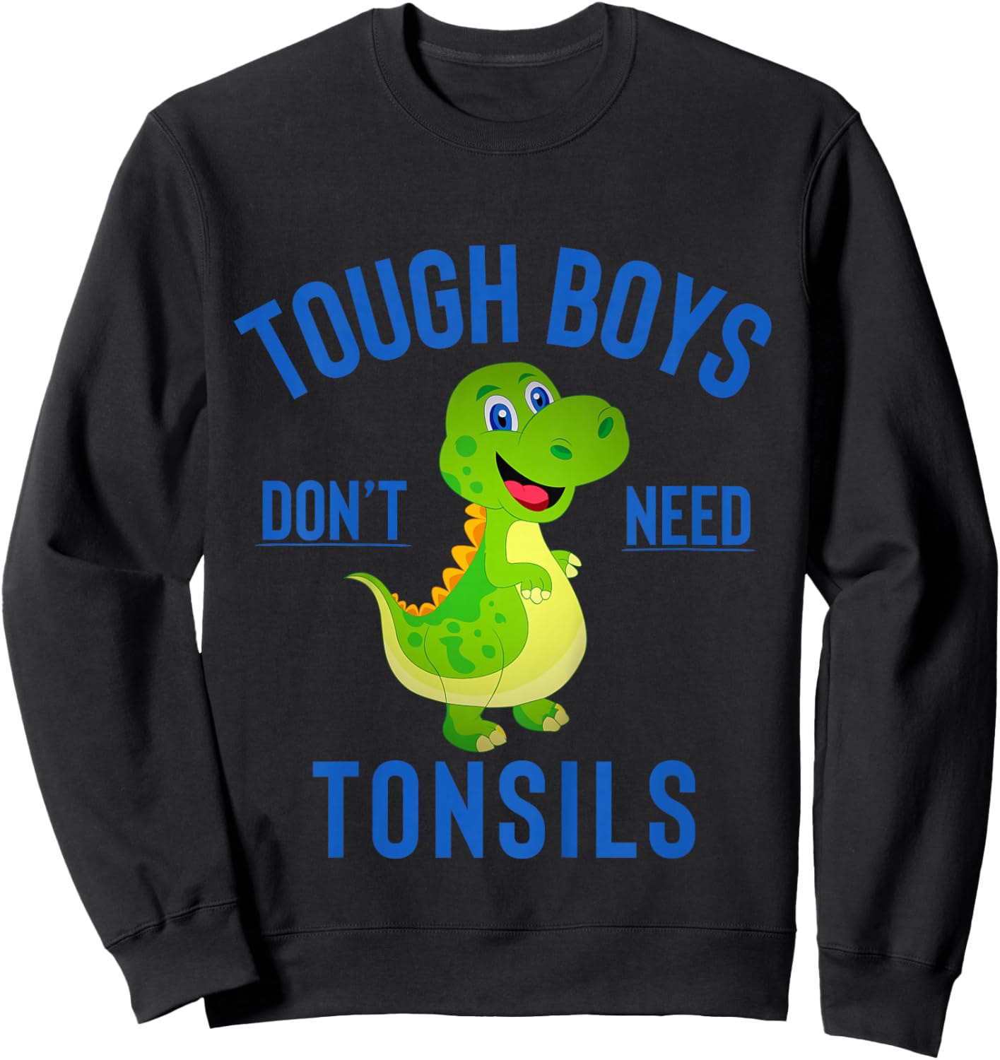 Tonsil Out Gift Kids Sweatshirt - Sweatshirt | Black