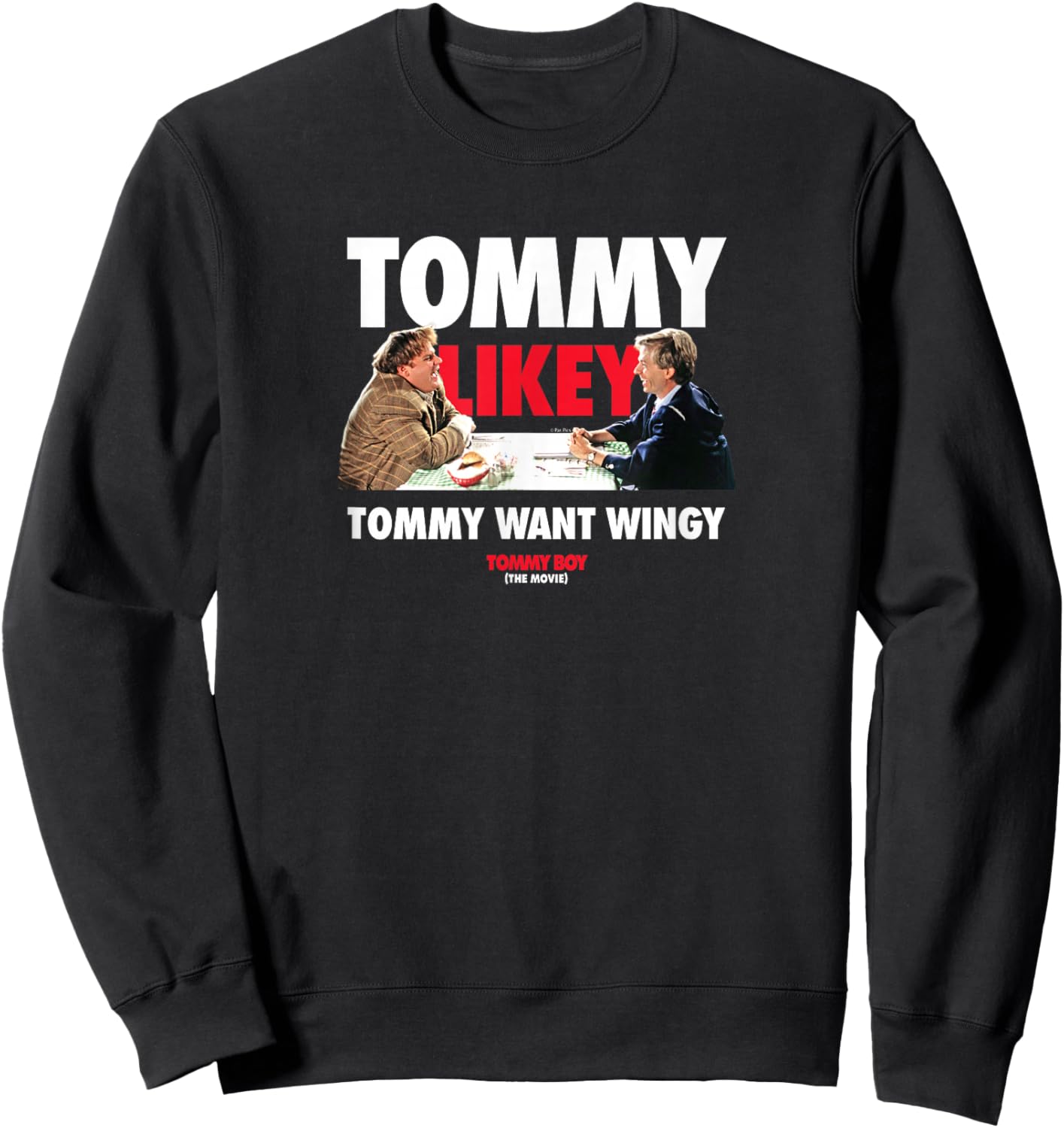 Tommy Boy - Tommy Likey Sweatshirt - Sweatshirt | Black