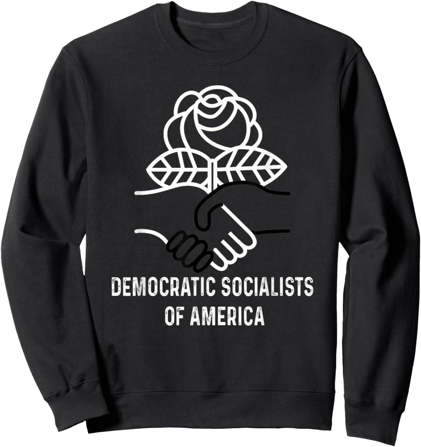 Democratic Socialists of America Sweatshirt - Sweatshirt | Black