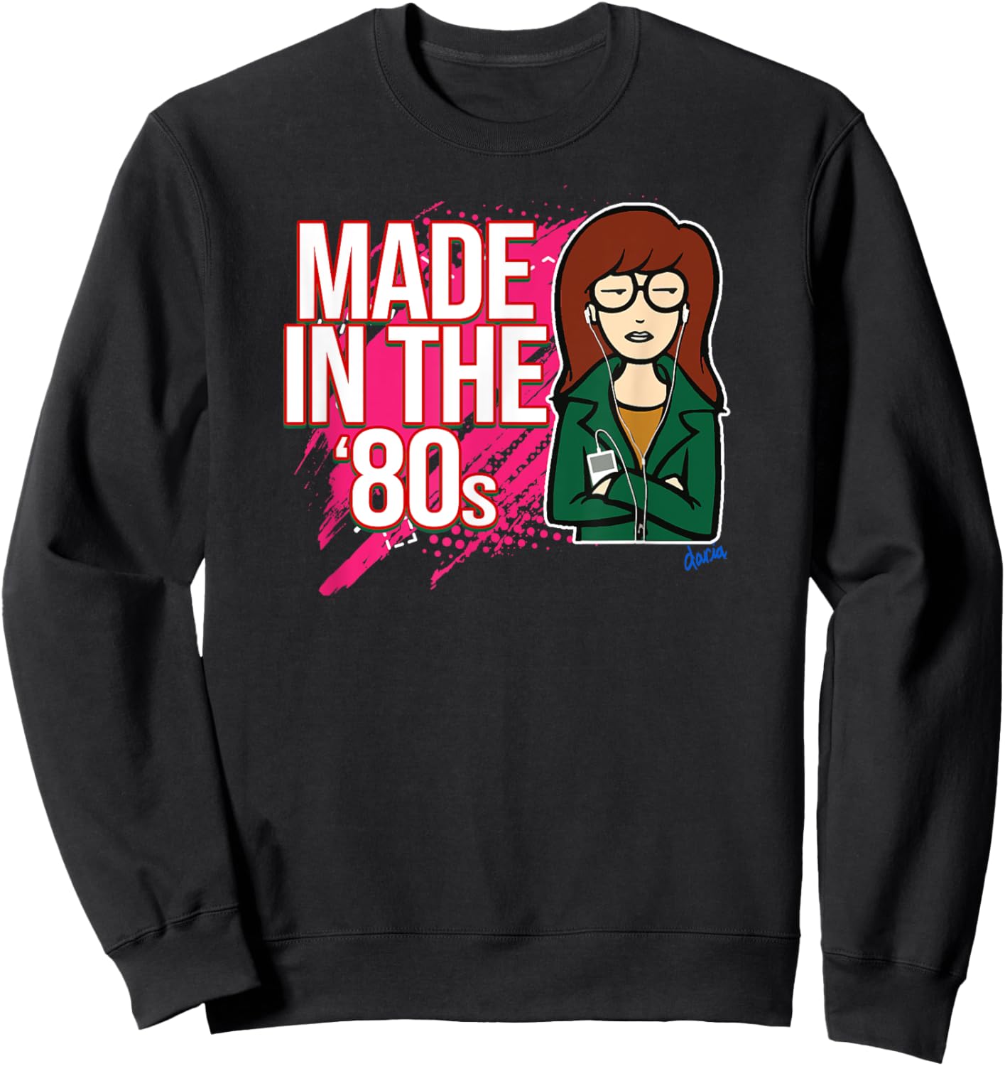 Mademark x Daria - Made in the 80s Sweatshirt - Sweatshirt | Black