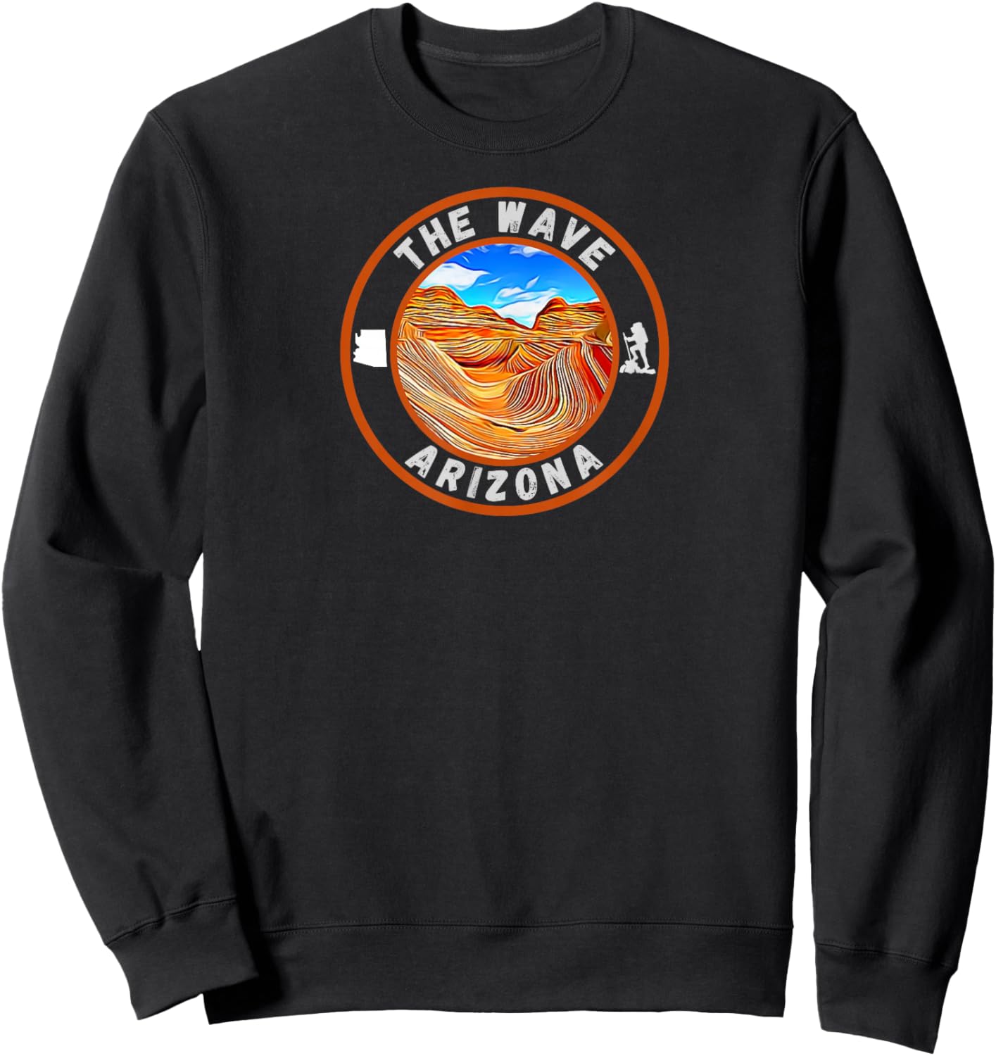 The Wave Arizona Sandstone Hike Sweatshirt - Sweatshirt | Black