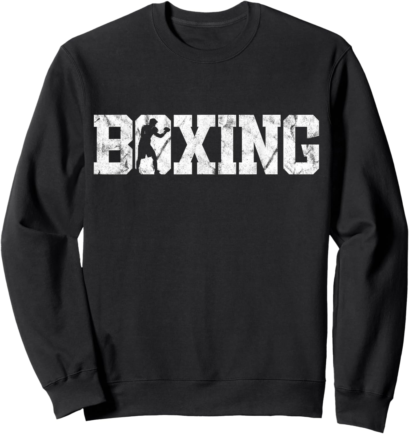 Boxing Vintage Boxing Sweatshirt - Sweatshirt | Black