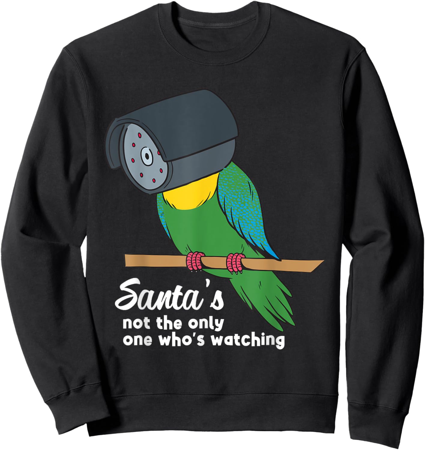Birds Are Not Real Drone Funny Government Conspiracy Gifts Sweatshirt - Sweatshirt | Black