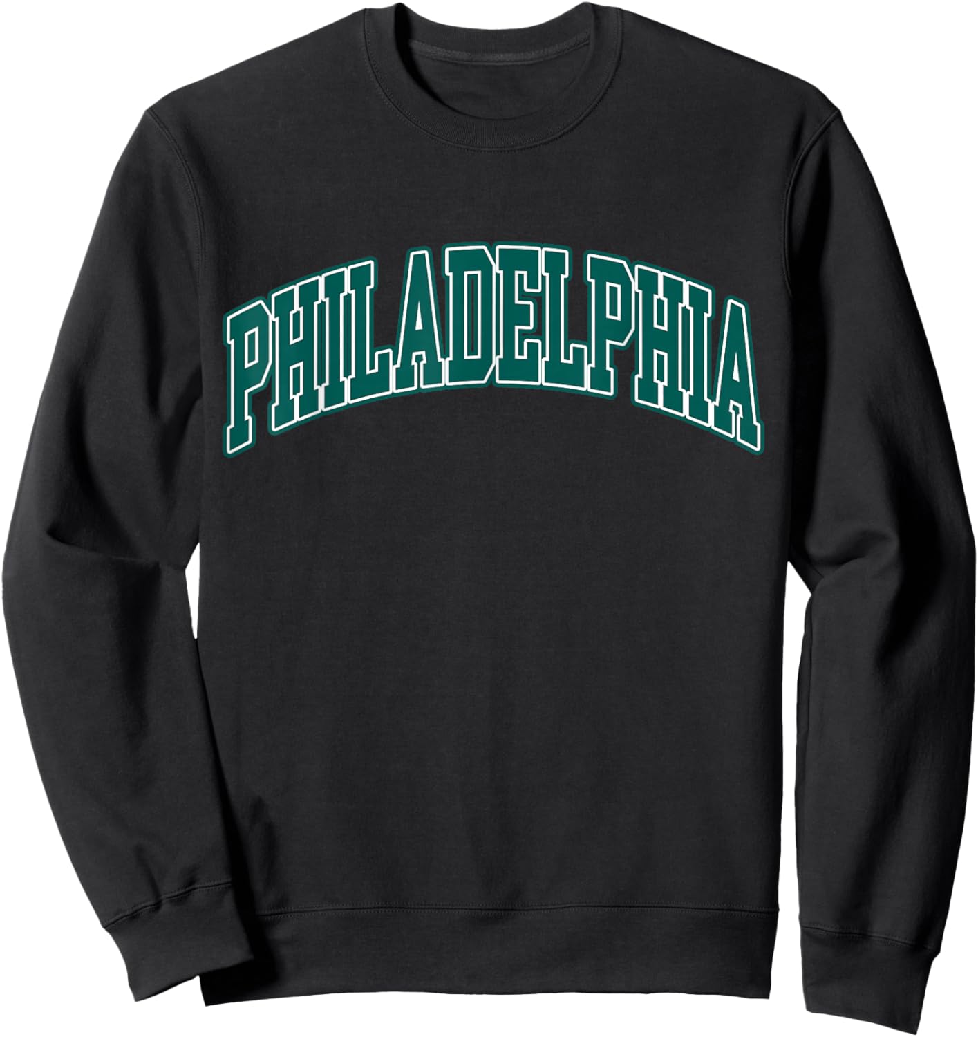 Philadelphia - Throwback Design - Classic Sweatshirt - Sweatshirt | Black