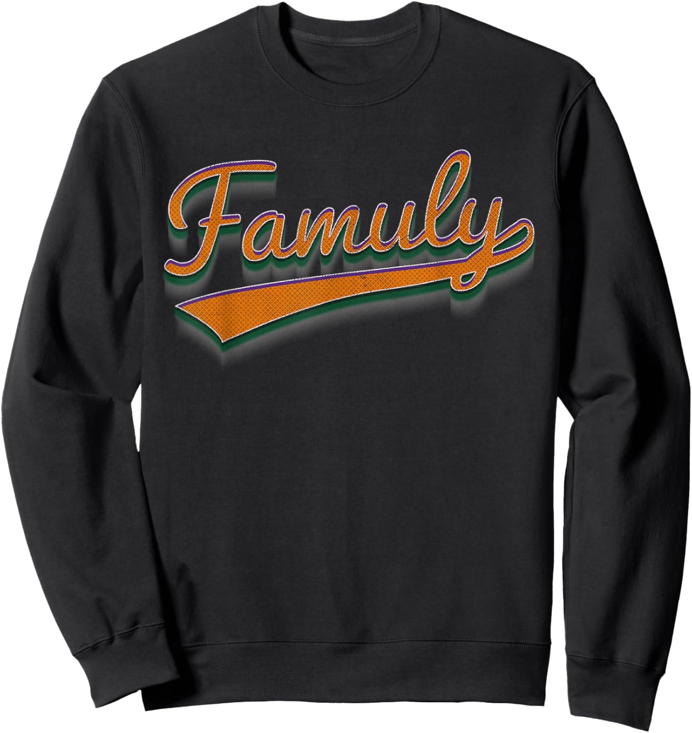 Famuly Sports Style HBCU Sweatshirt - Sweatshirt | Black