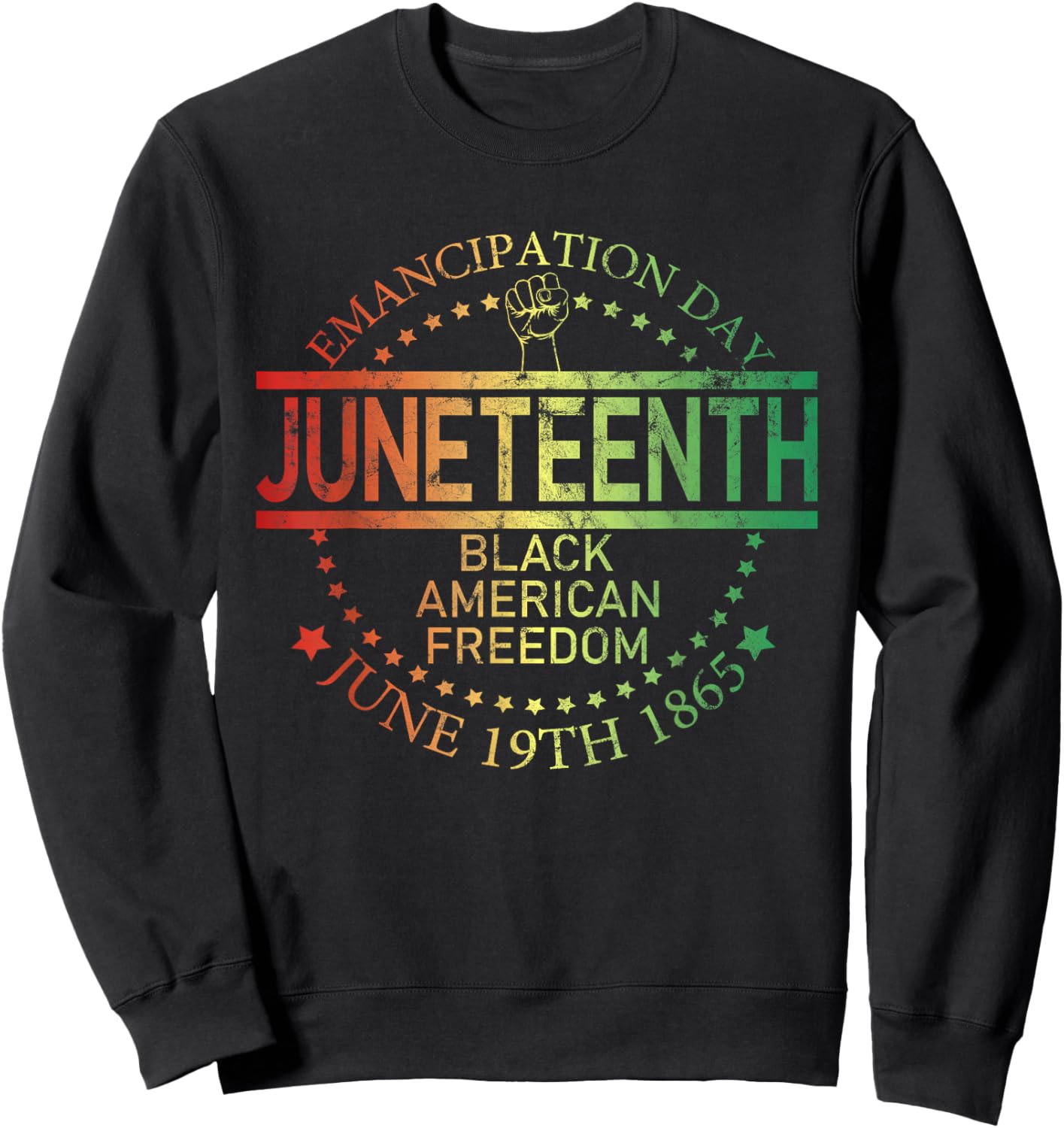Juneteenth Black African Juneteenth & Black History Sweatshirt - Sweatshirt | Black
