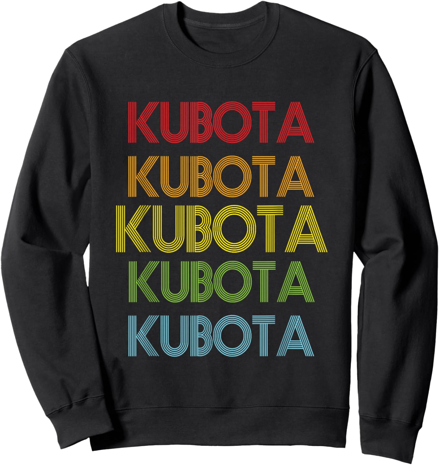 Kubota Name Gifts By Vnz , Black, Small Sweatshirt - Sweatshirt | Black