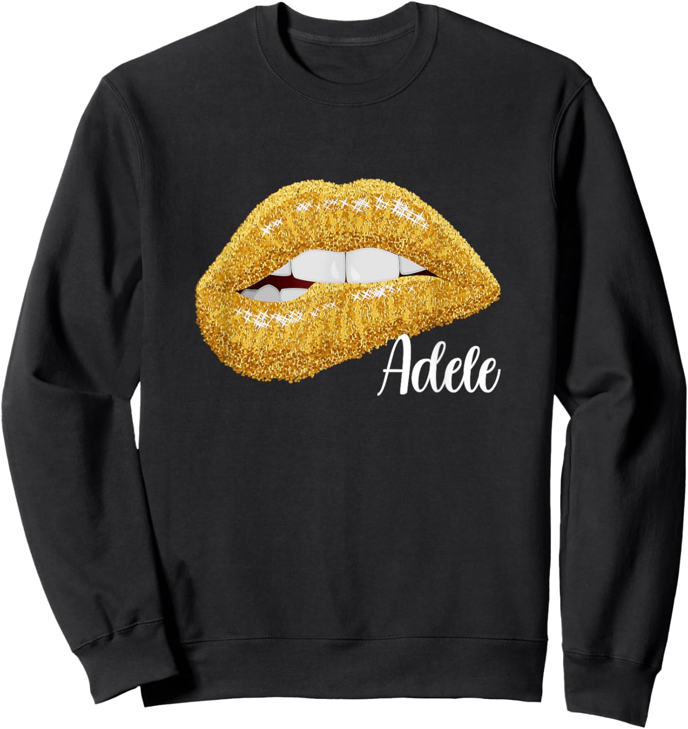 Adele - First Name Gift Sweatshirt - Sweatshirt | Black