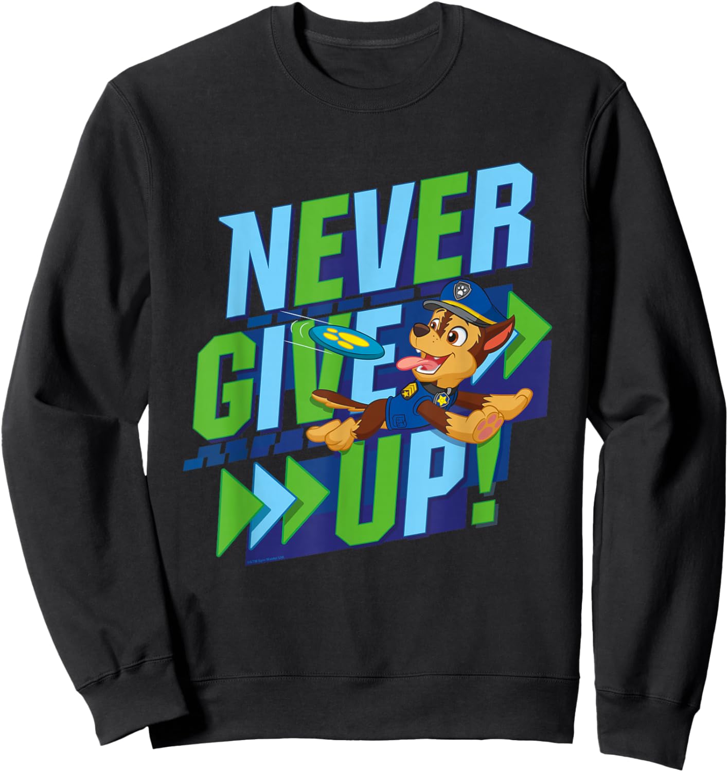 PAW Patrol Never Give Up Sweatshirt - Sweatshirt | Black