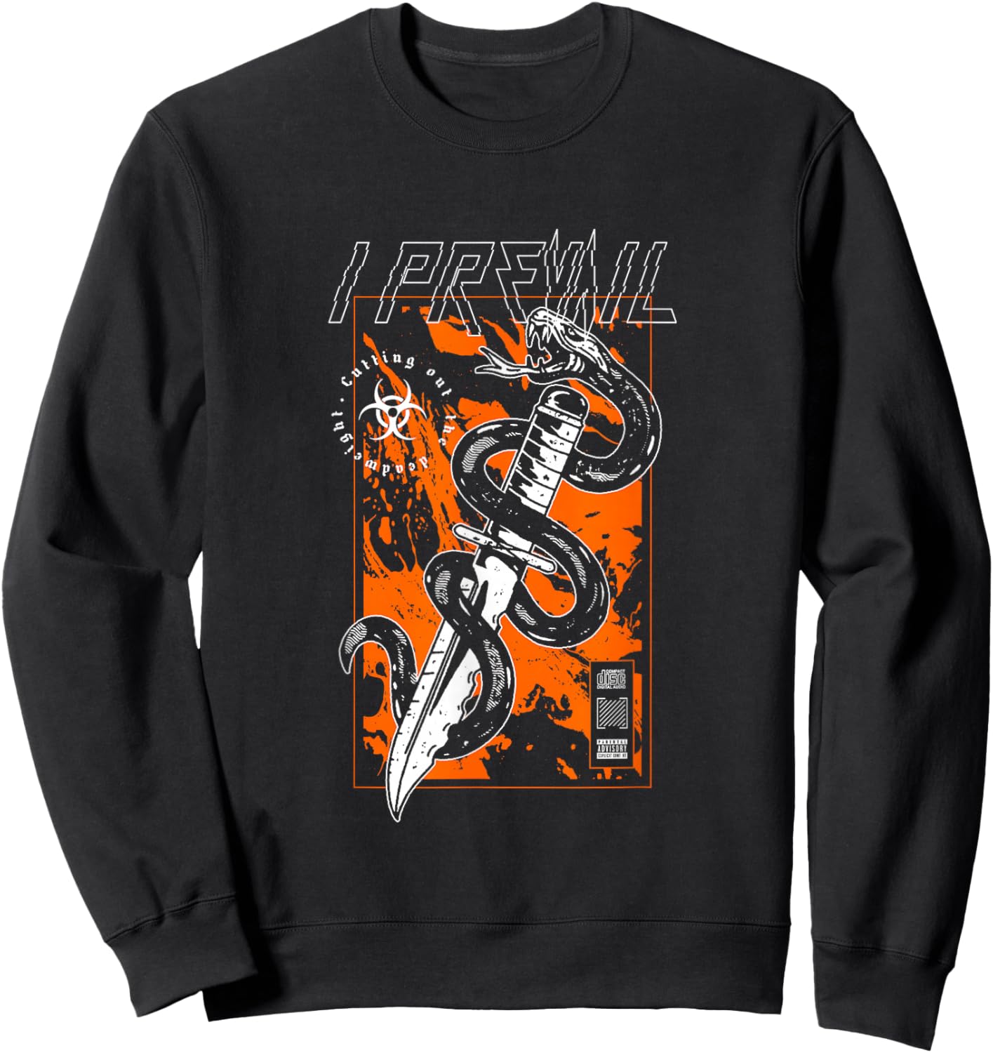 I Prevail - Official Merchandise - Deadweight Snake Sweatshirt - Sweatshirt | Black