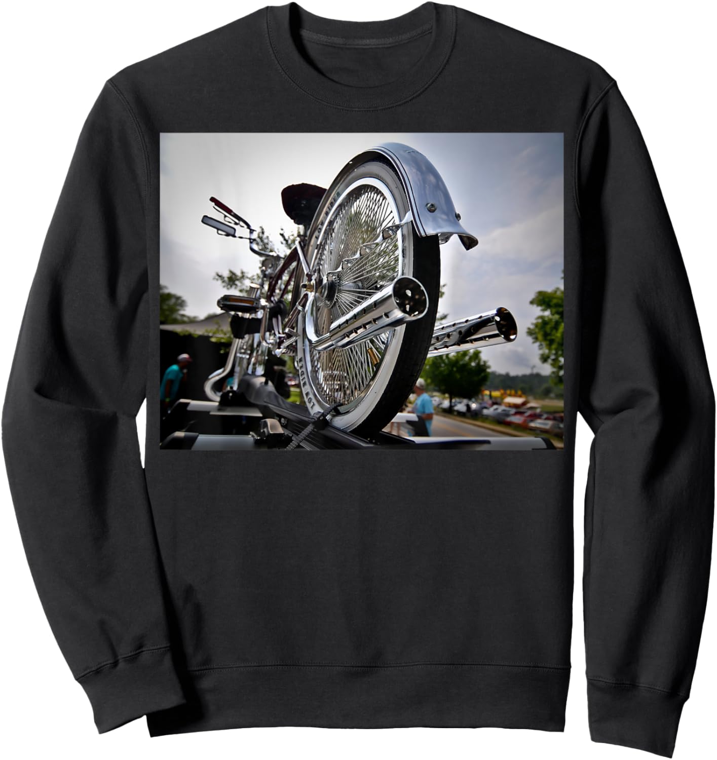 Lowrider Bike Sweatshirt - Sweatshirt | Black