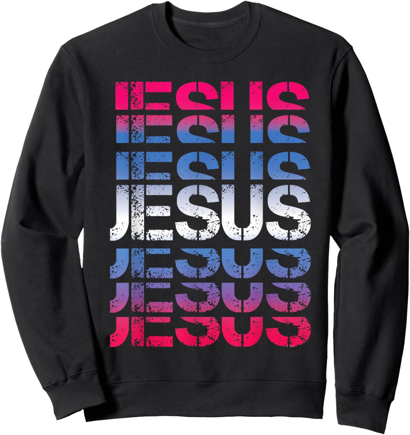 Jesus Christian Follower Sweatshirt - Sweatshirt | Black