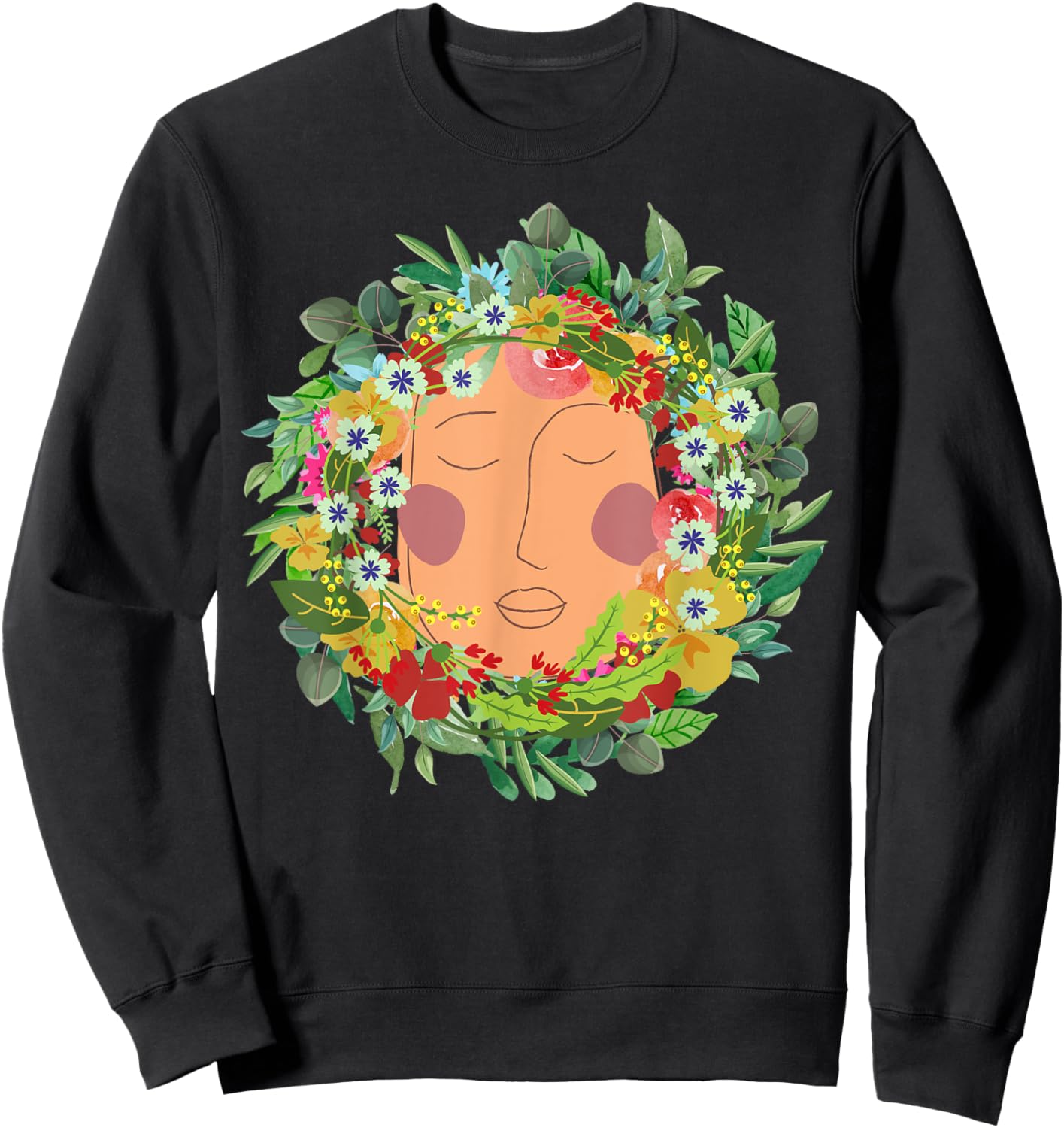 Midsommar Queen Sweatshirt - Sweatshirt | Black