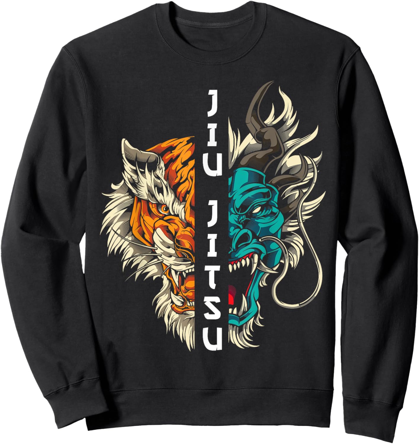 Jiu Jitsu and Grappling Sweatshirt - Sweatshirt | Black