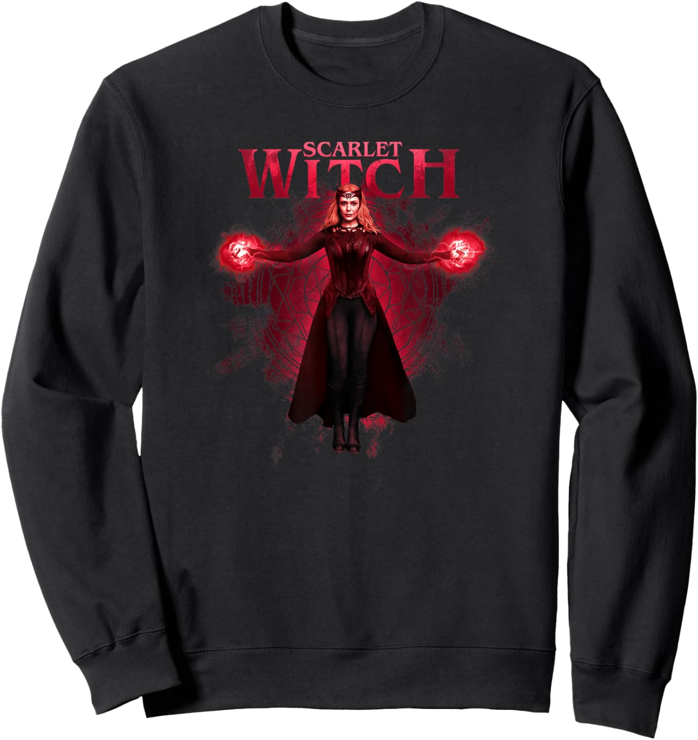 Marvel Doctor Strange in The Multiverse of Madness Scarlet Sweatshirt - Sweatshirt | Black