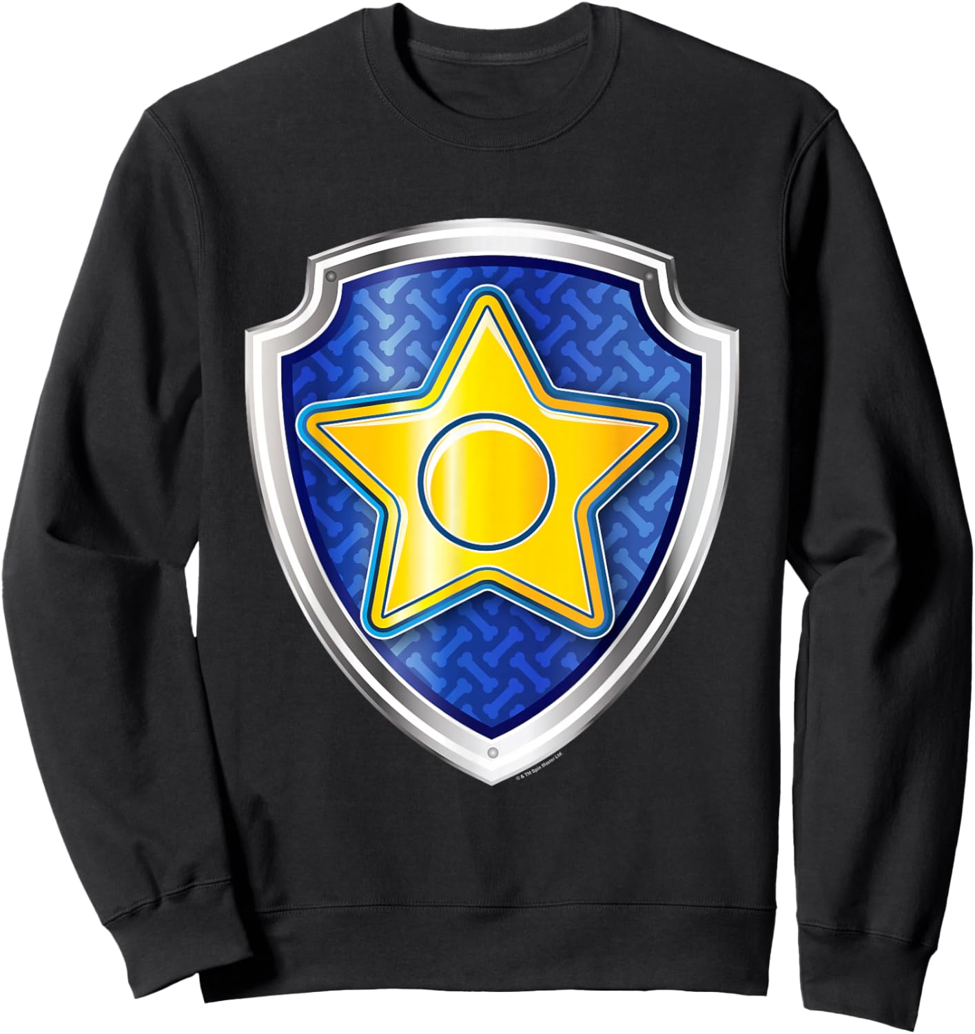 PAW Patrol Chase Badge Sweatshirt - Sweatshirt | Black