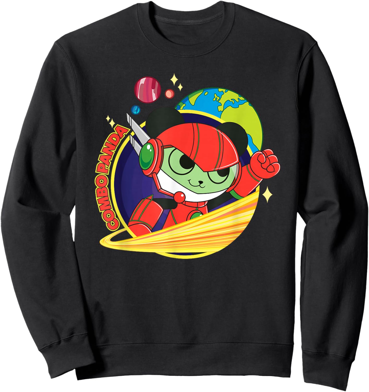 Ryan's World Titan Universe Combo Panda Sweatshirt - Sweatshirt | Black