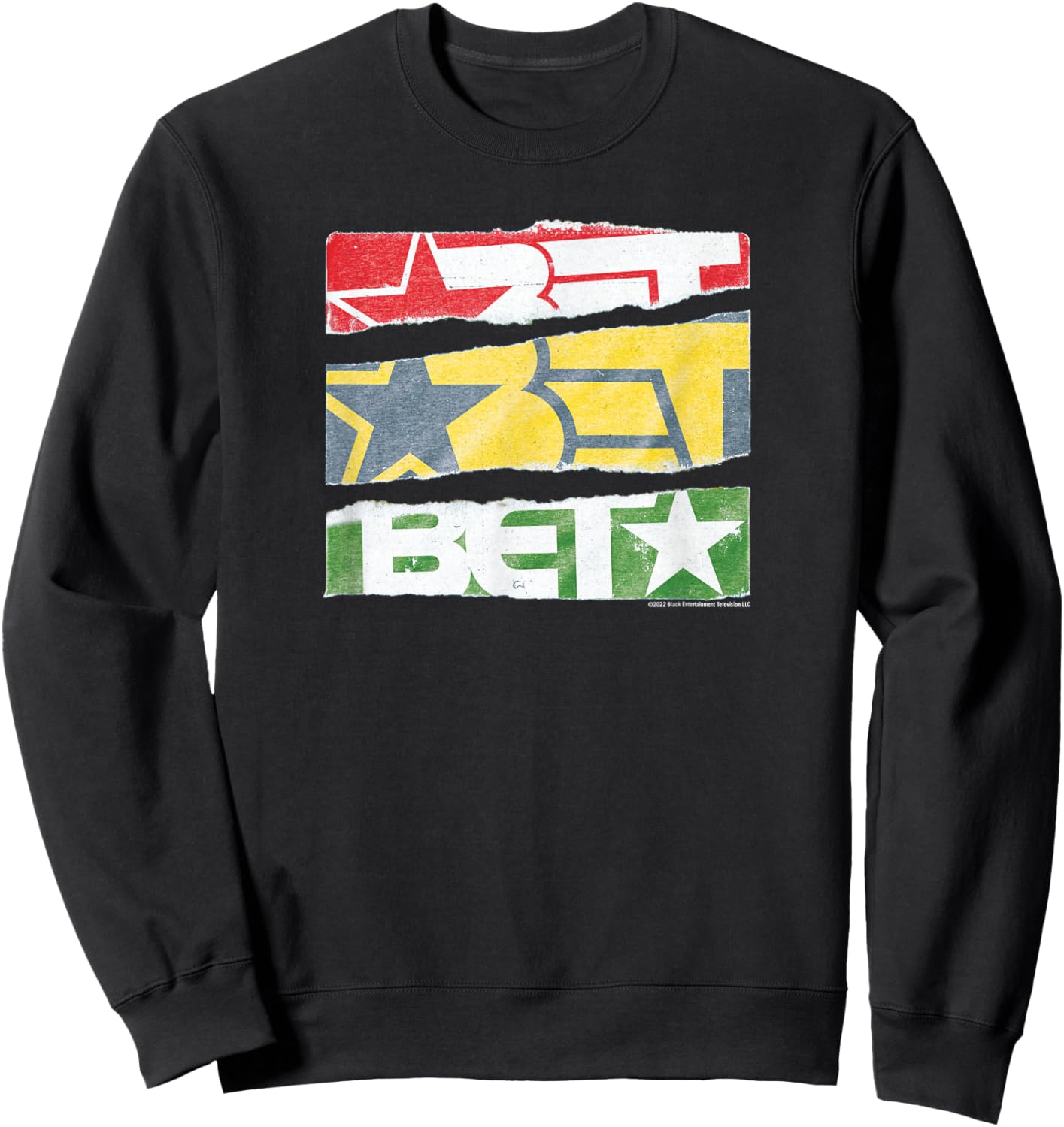 BET Retro Logo Sweatshirt - Sweatshirt | Black