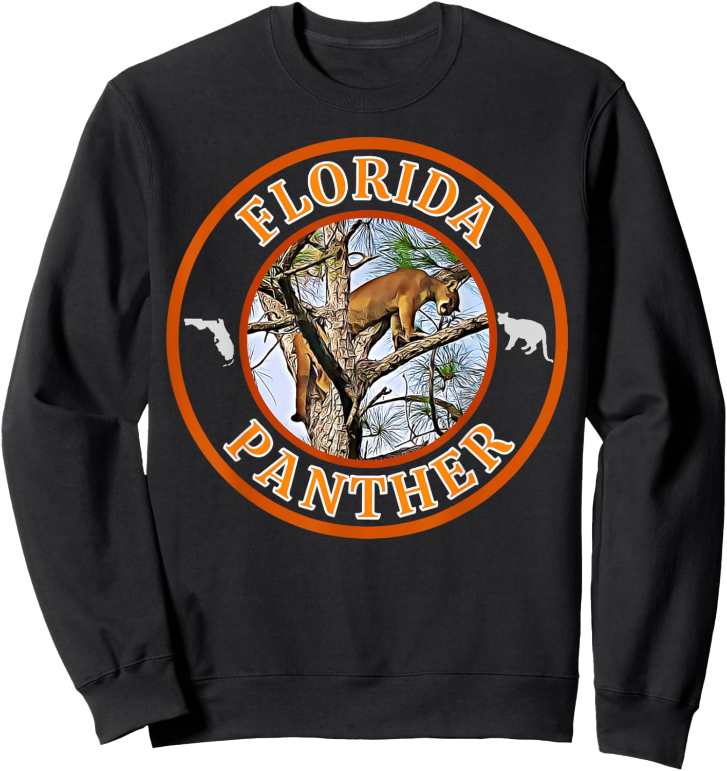 Florida Panther Sweatshirt - Sweatshirt | Black