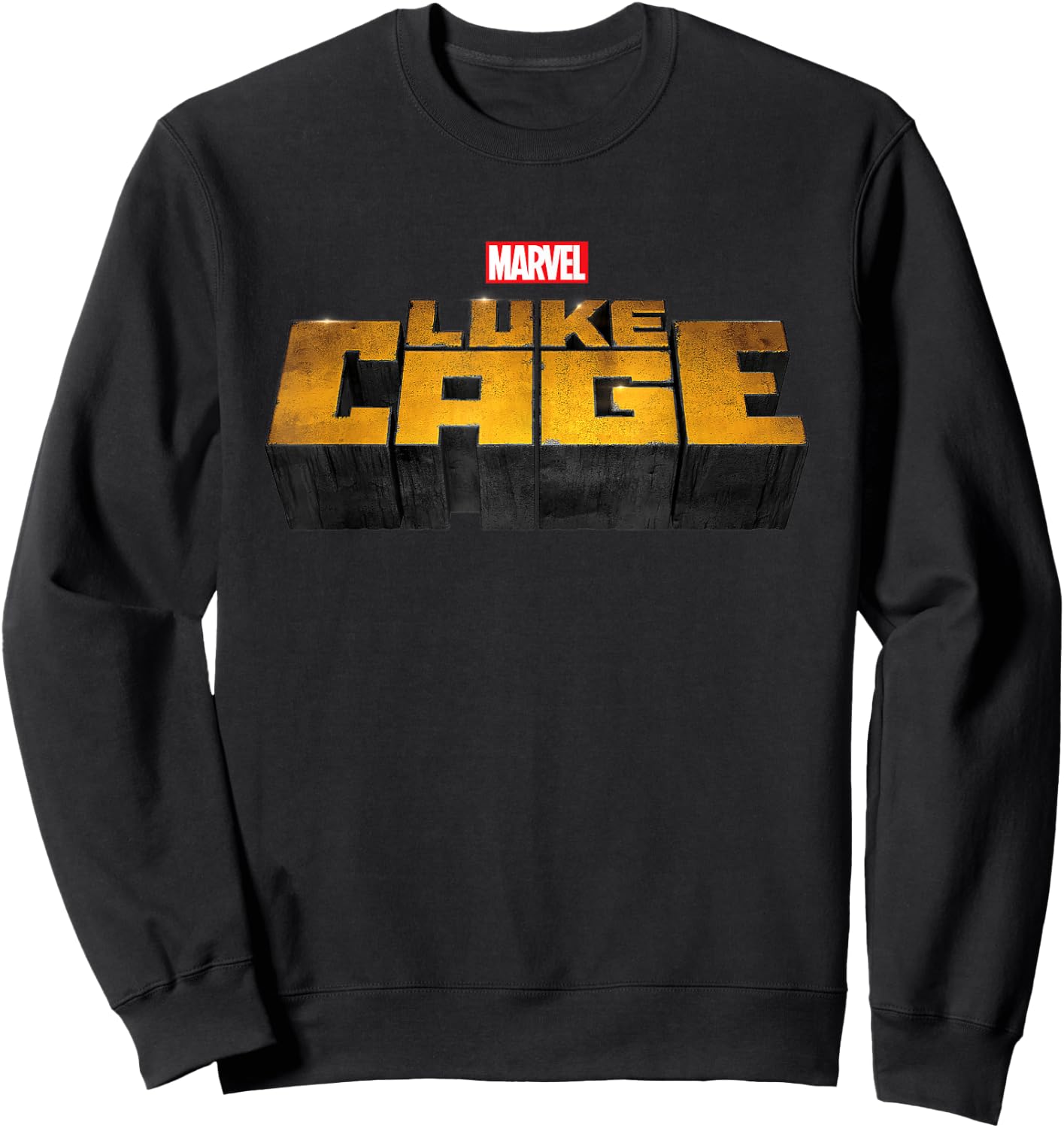 Marvel Luke Cage Series Logo Sweatshirt - Sweatshirt | Black