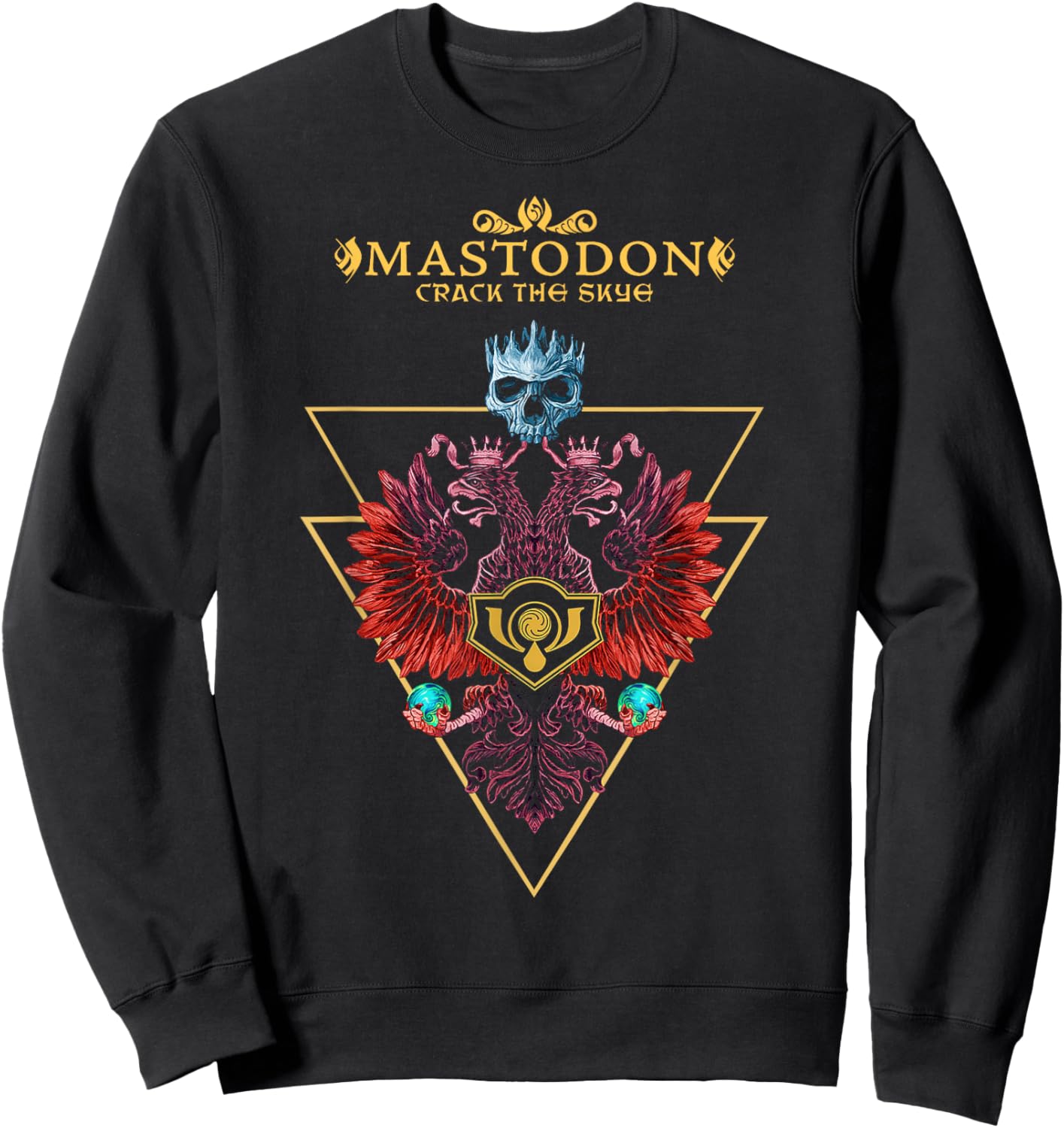 Mastodon - Vibrant Double Eagle Sweatshirt - Sweatshirt | Black