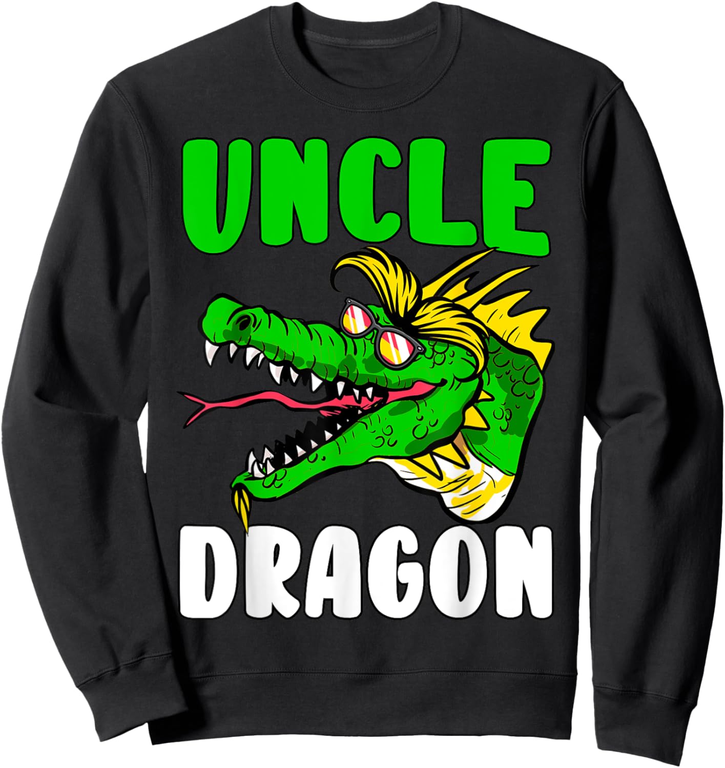 Uncle Dragon Lover Sweatshirt - Sweatshirt | Black