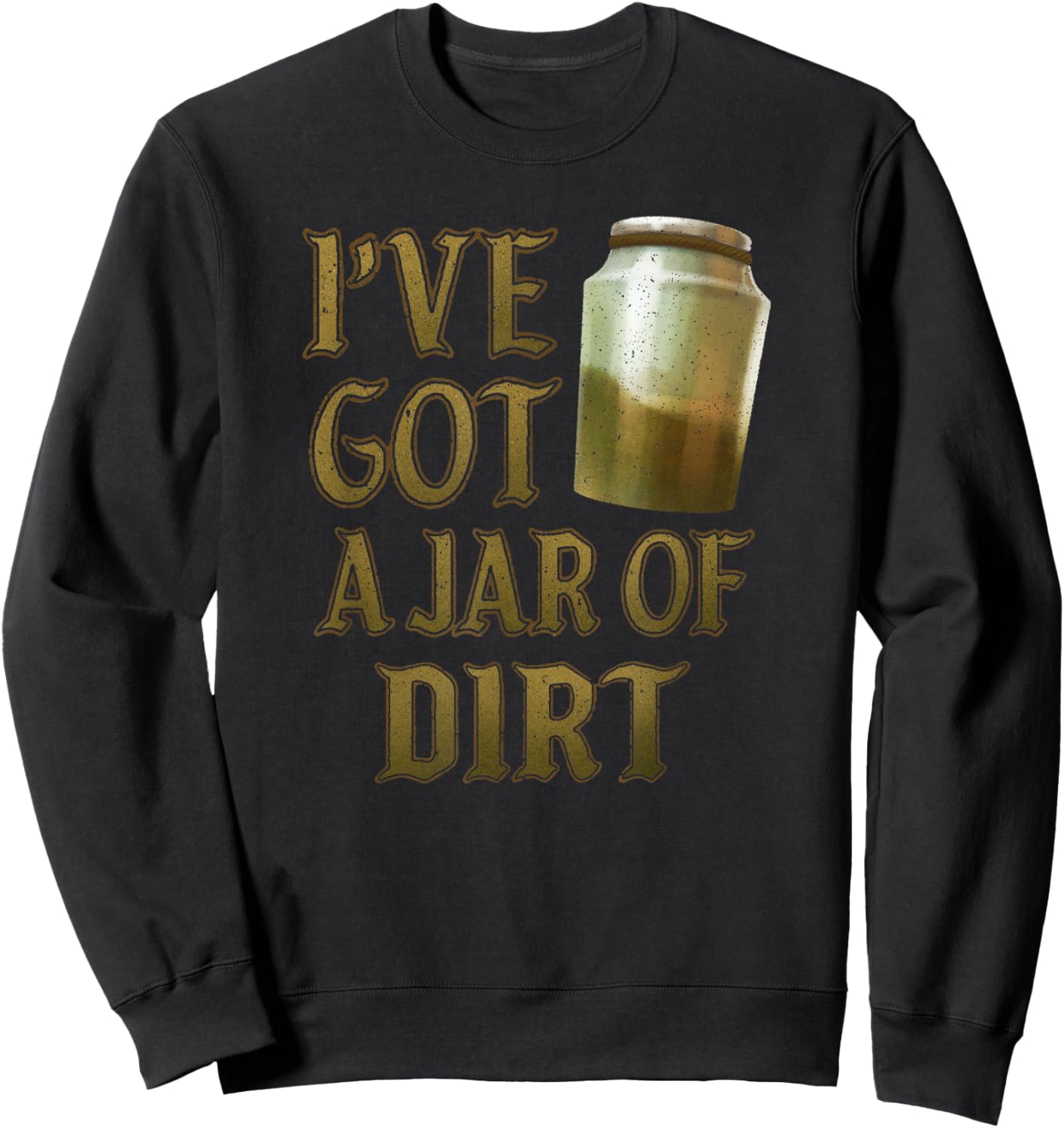 Disney Pirates of The Caribbean I've Got A Jar of Dirt Small Sweatshirt - Sweatshirt | Black