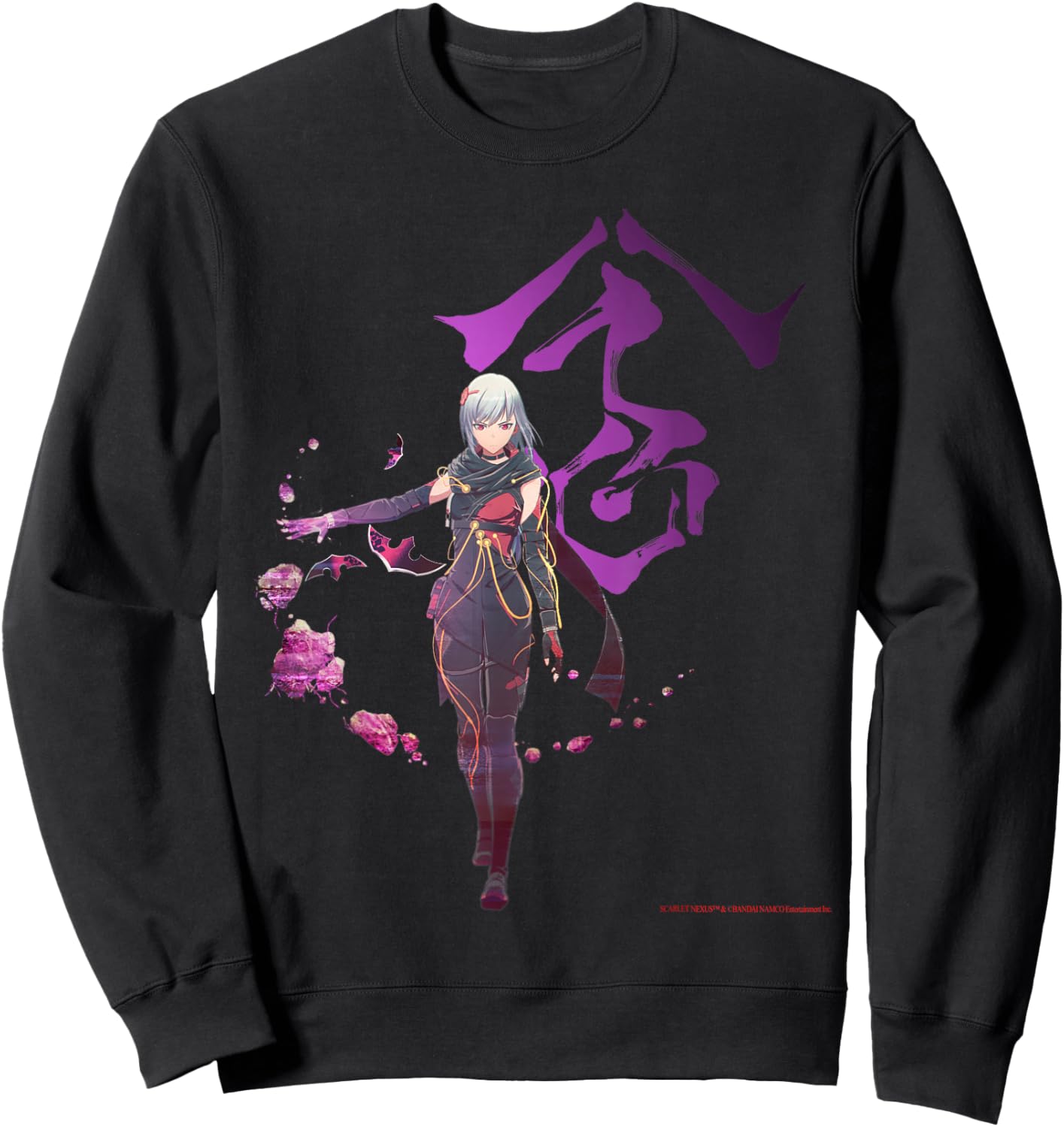 Scarlet Nexus Kasane Randall Sweatshirt - Sweatshirt | Black