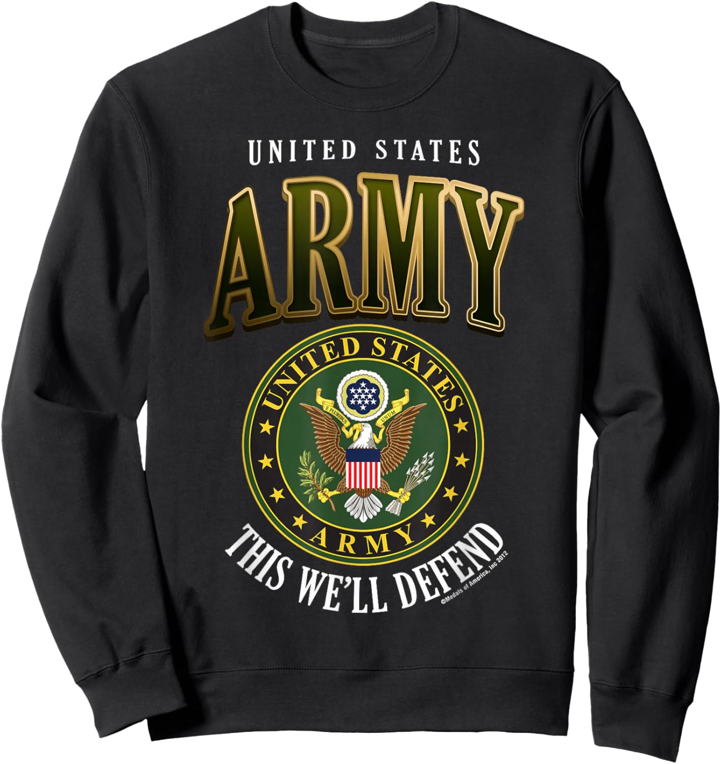 United States Army This We’ll Defend Sweatshirt - Sweatshirt | Black