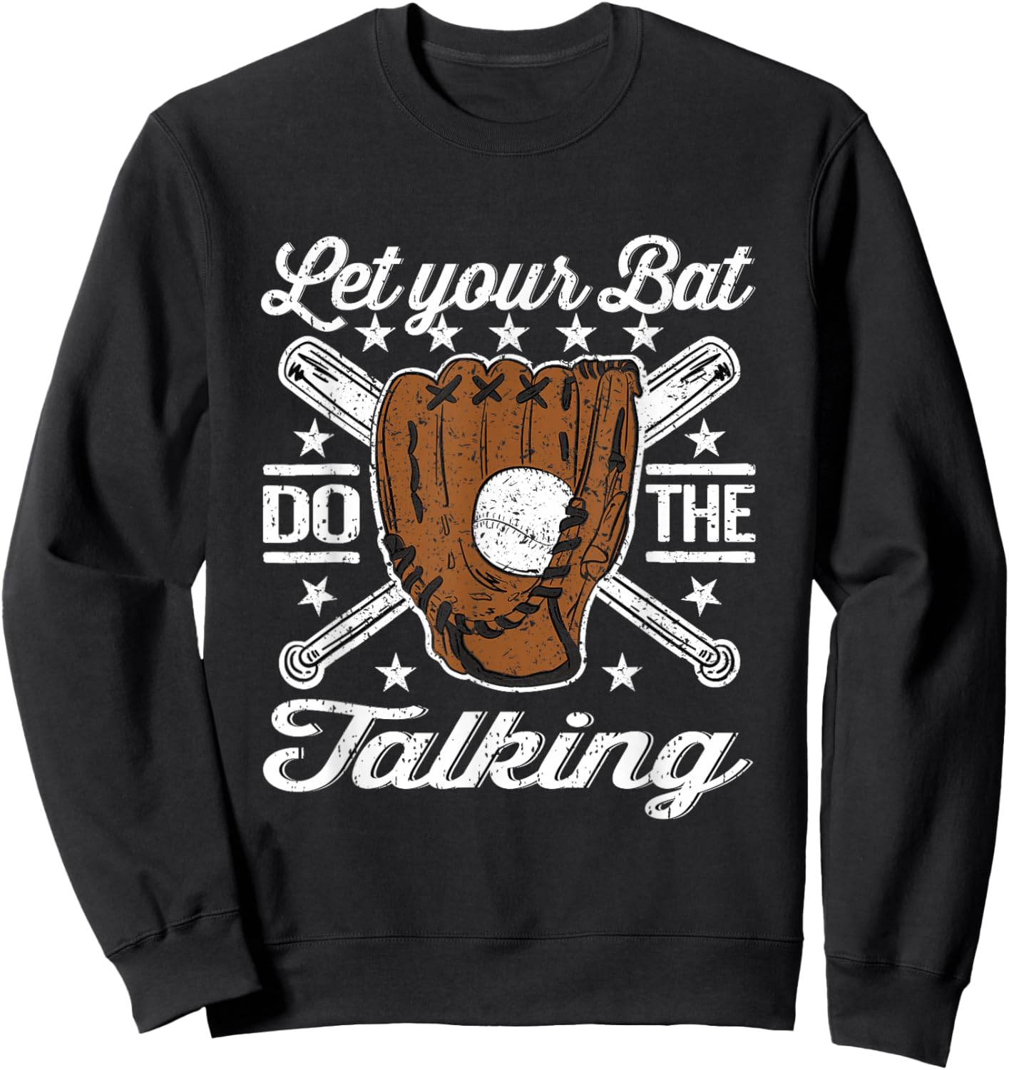 Baseball Sweatshirt - Sweatshirt | Black
