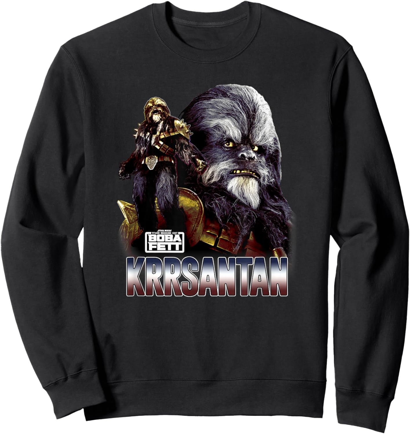 Star Wars: The Book Of Boba Fett Krrsantan Photo Real Poster Sweatshirt - Sweatshirt | Black
