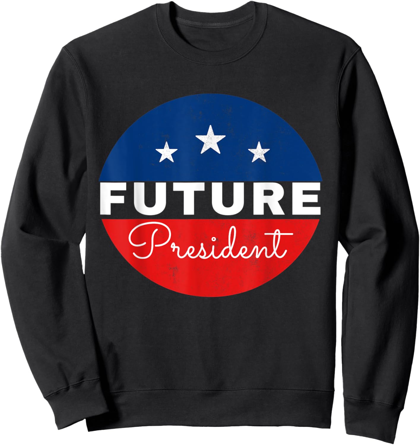 Future President american kid Sweatshirt - Sweatshirt | Black
