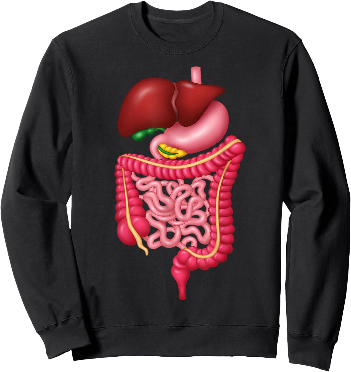 Digestive System Endoscopy Tech Nurse Gastrointestinal Sweatshirt - Sweatshirt | Black