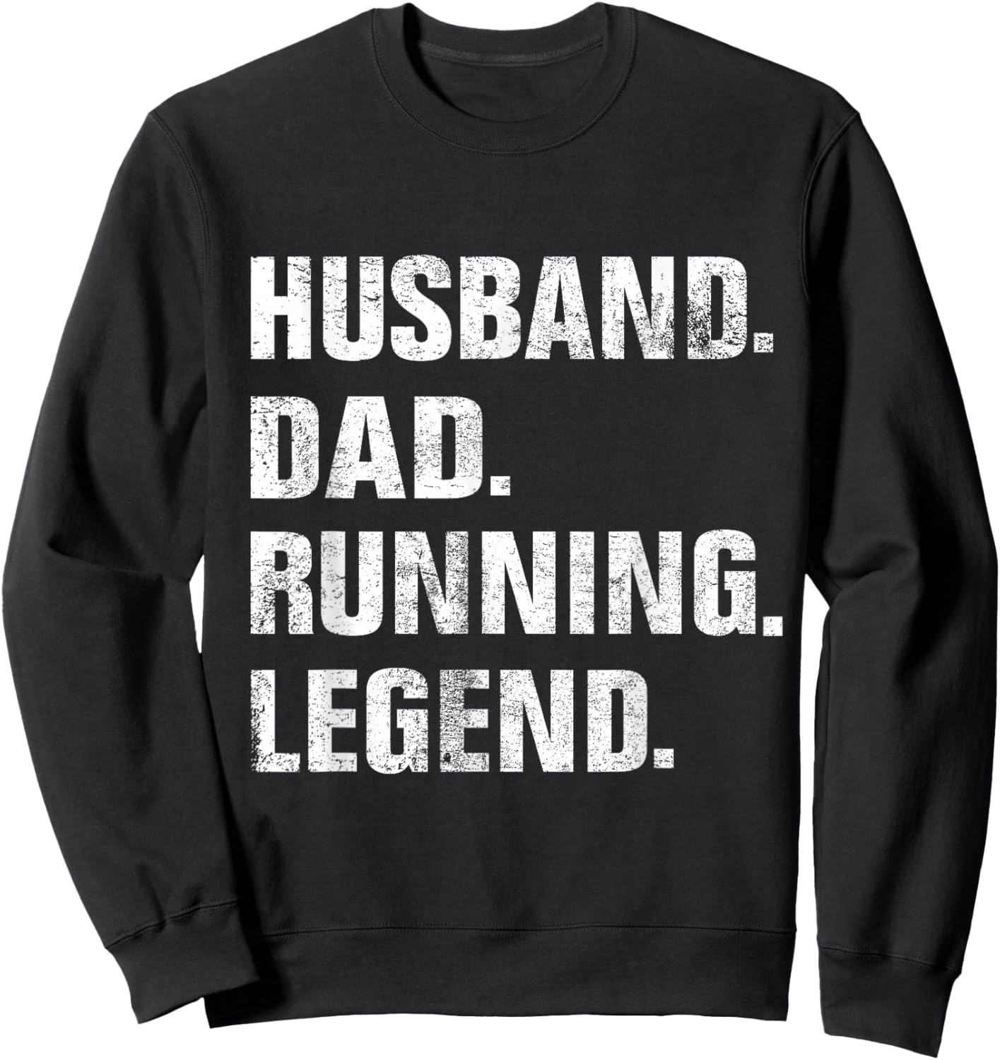 Marathon Runner Jogging Parkour Run Sweatshirt - Sweatshirt | Black