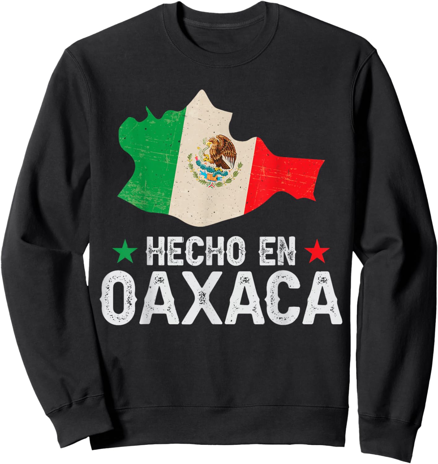 Hecho en Oaxaca Mexico - Proud Mexican - Oaxaca State Sweatshirt - Sweatshirt | Black
