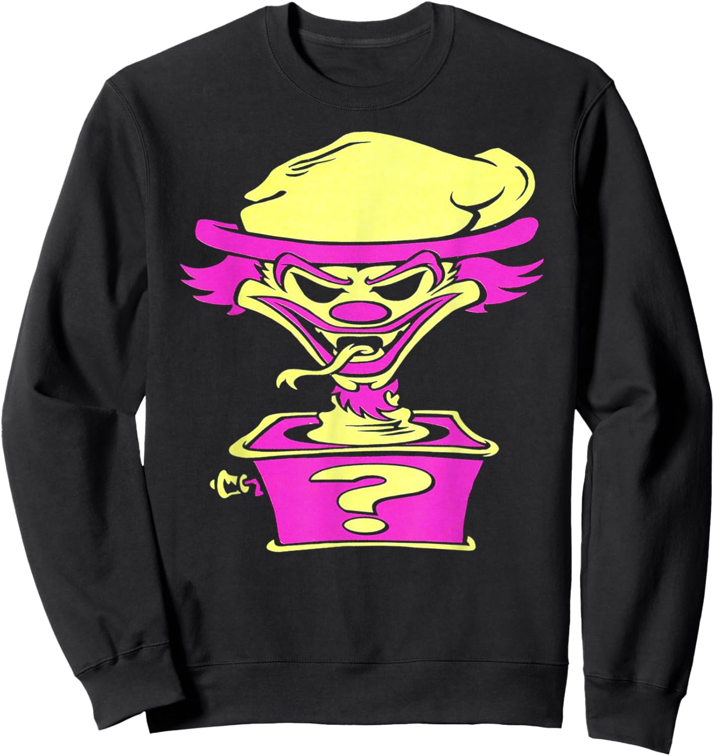 Men Riddle women Box Sweatshirt - Sweatshirt | Black