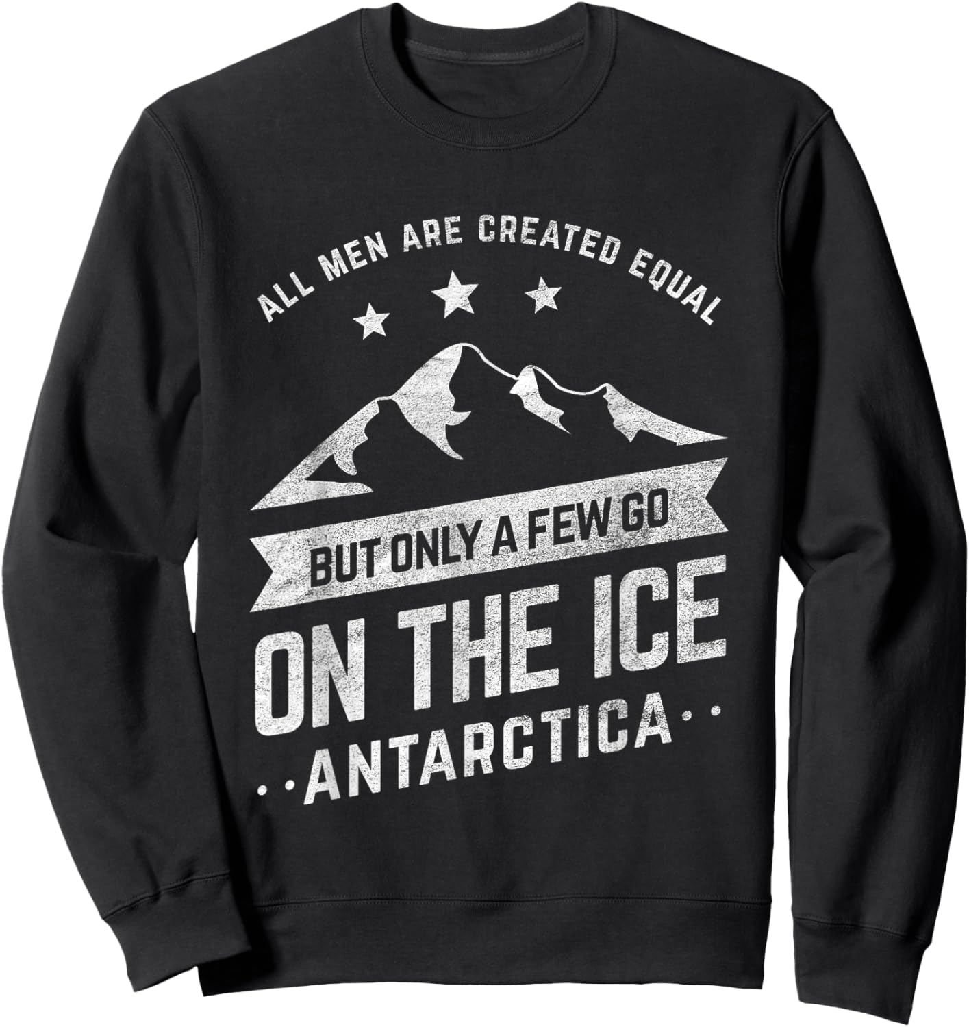 Antarctica Travel Sweatshirt - Sweatshirt | Black