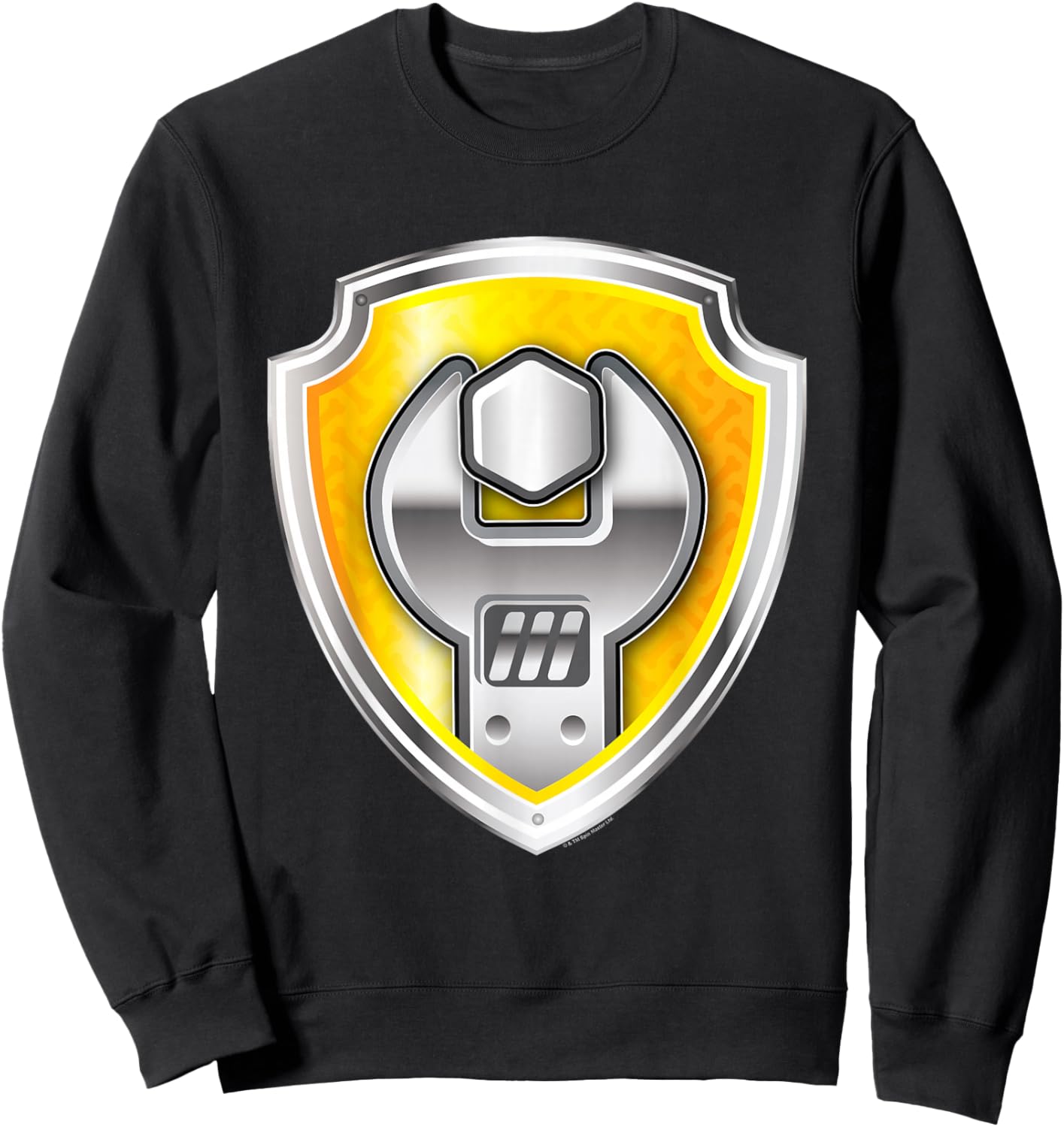 PAW Patrol Rubble Badge Sweatshirt - Sweatshirt | Black