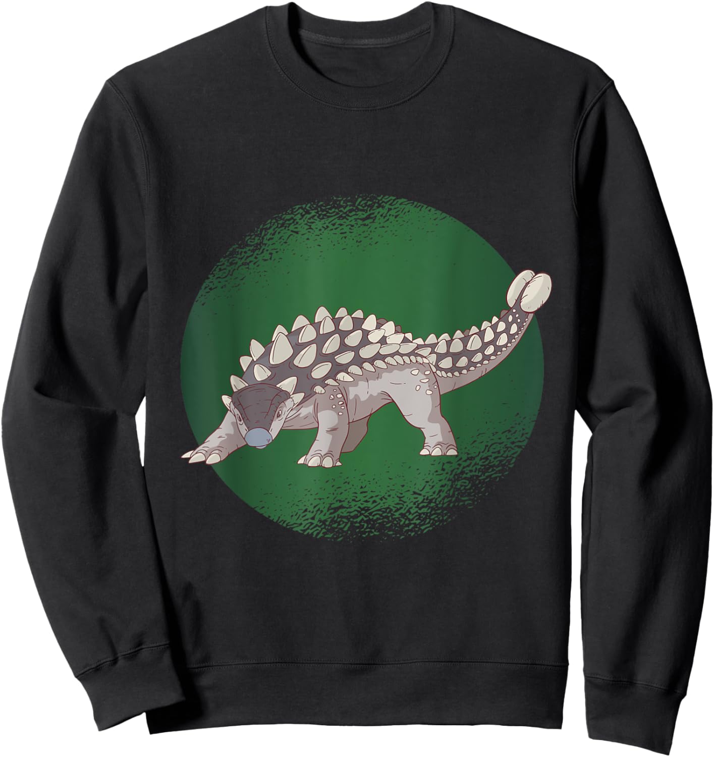 Ankylosaurus dinosaur Sweatshirt - Sweatshirt | Black