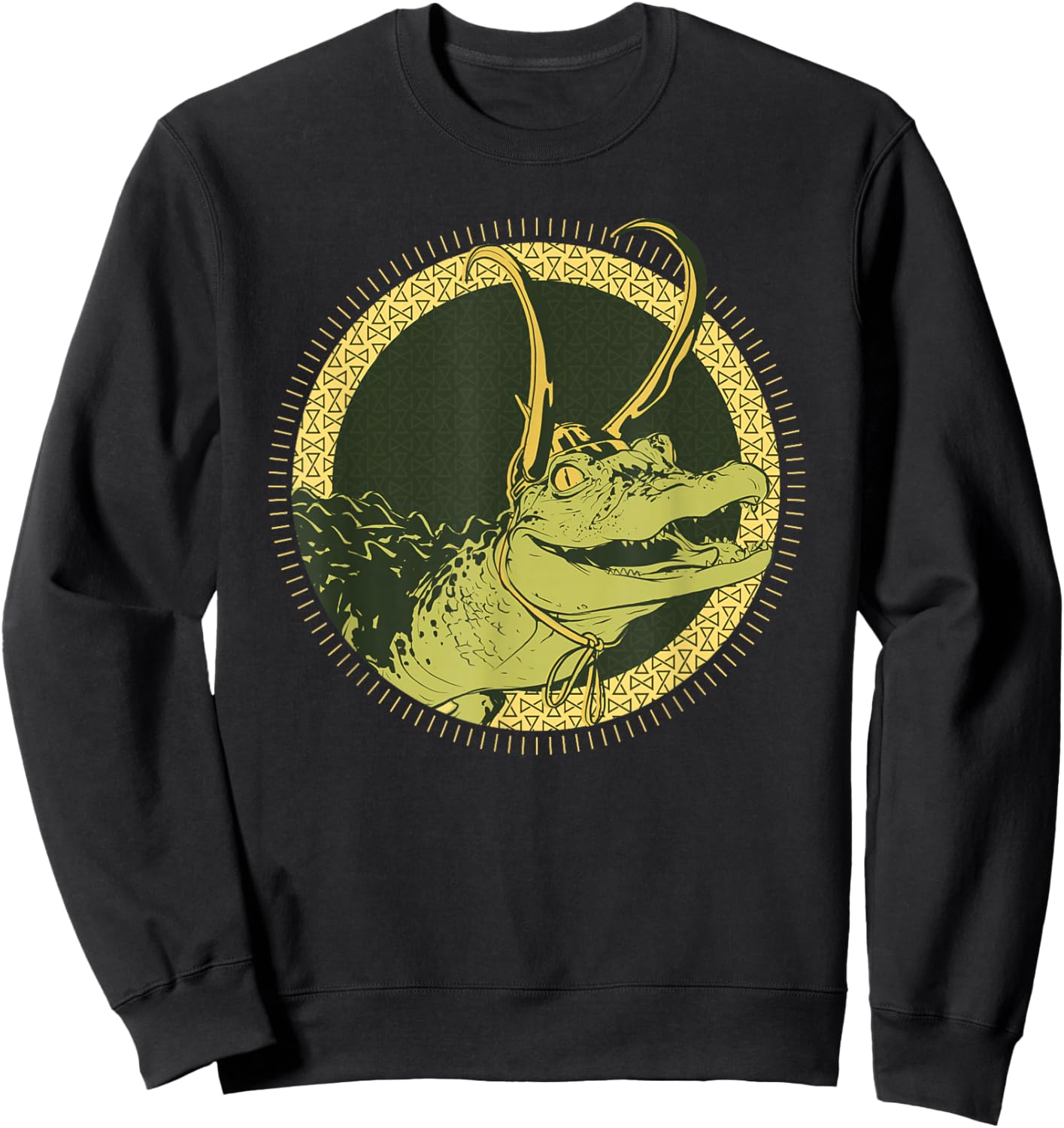 Marvel Loki Alligator Loki Variant Identified Sweatshirt - Sweatshirt | Black