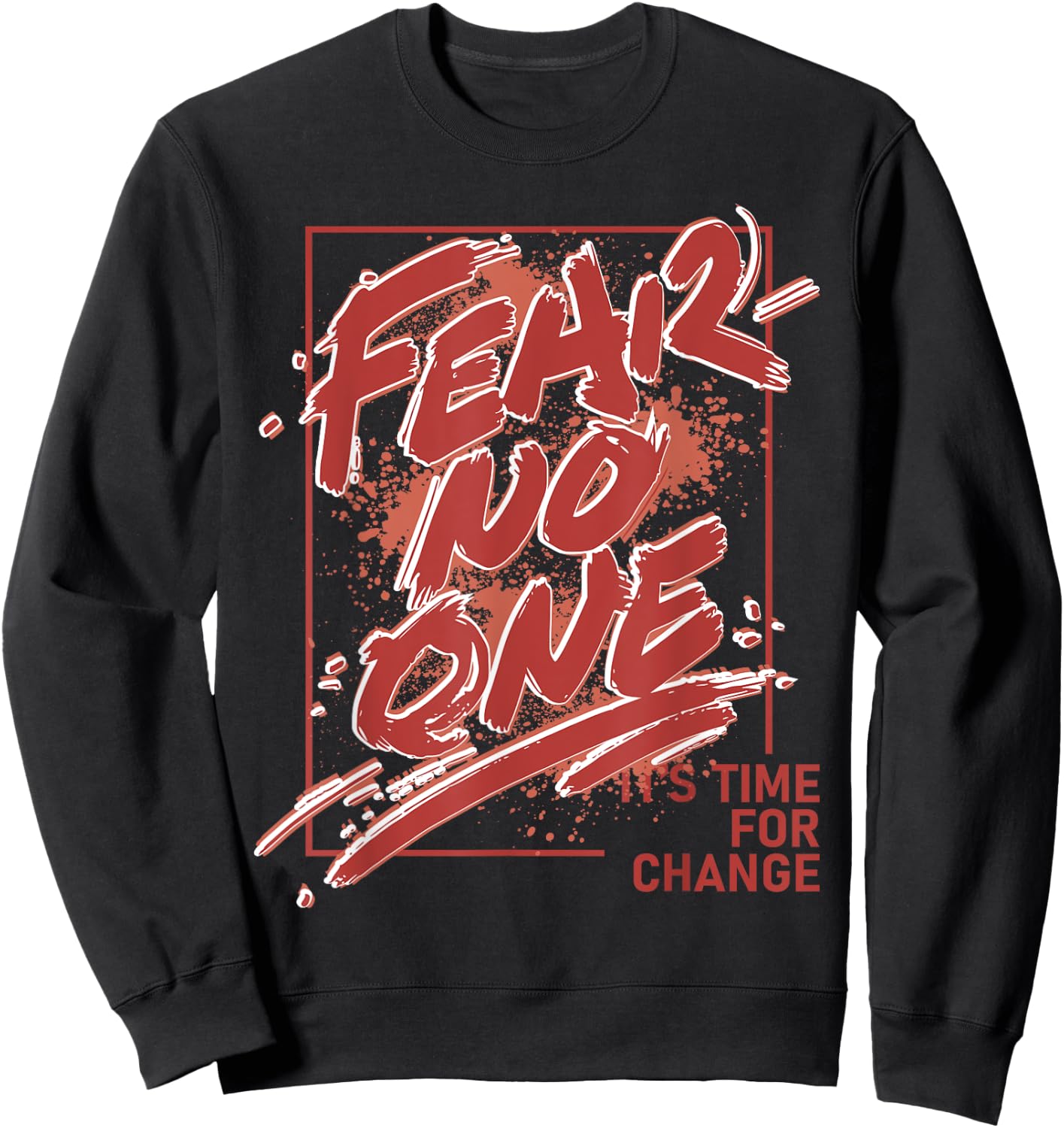Fear No One Dune Red 13s Matching Women Sweatshirt - Sweatshirt | Black