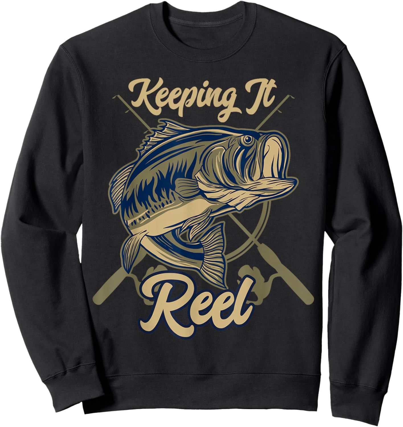 Keep It Reel Sweatshirt - Sweatshirt | Black