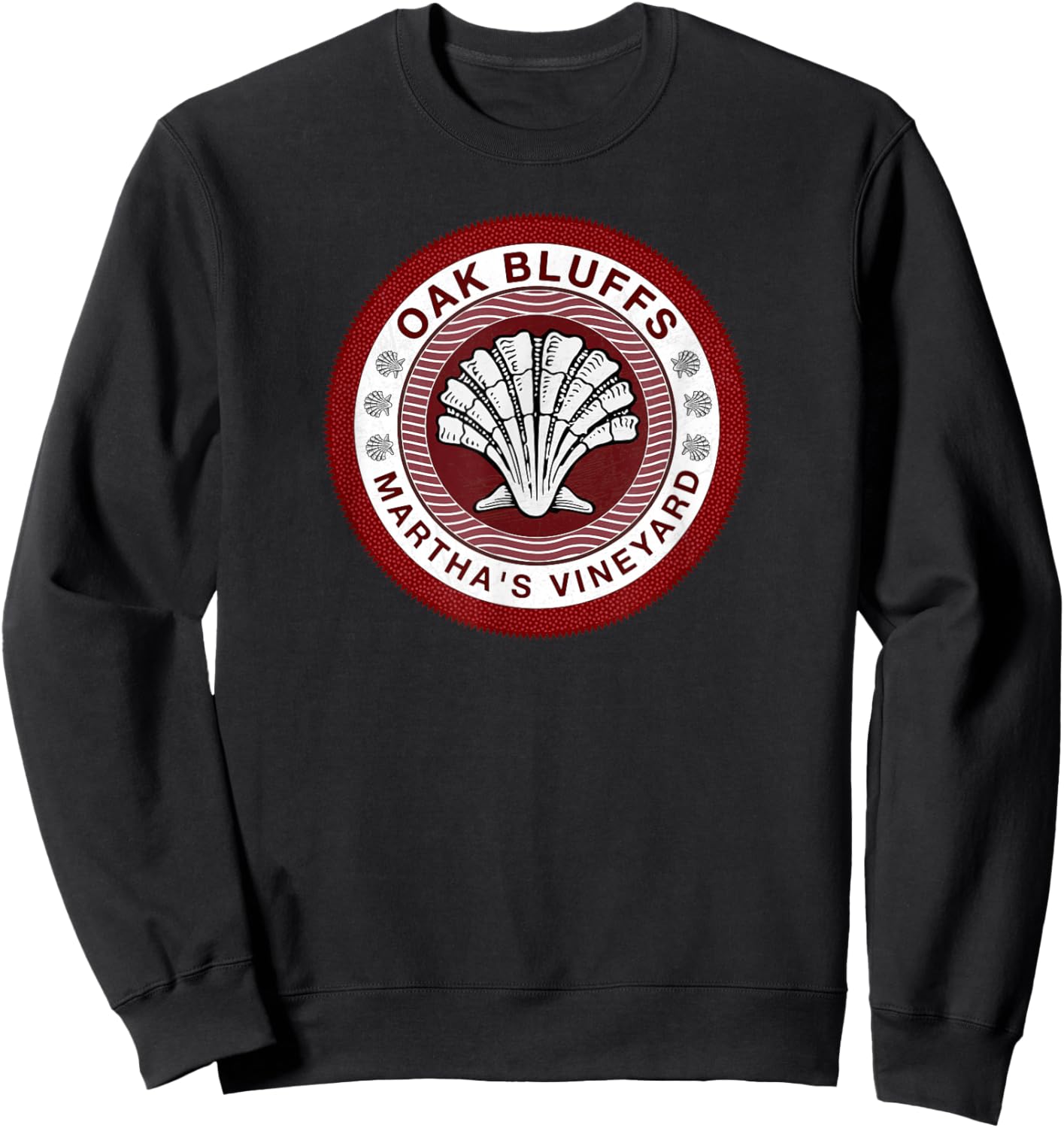 Martha's Vineyard Oak Bluffs Sweatshirt - Sweatshirt | Black