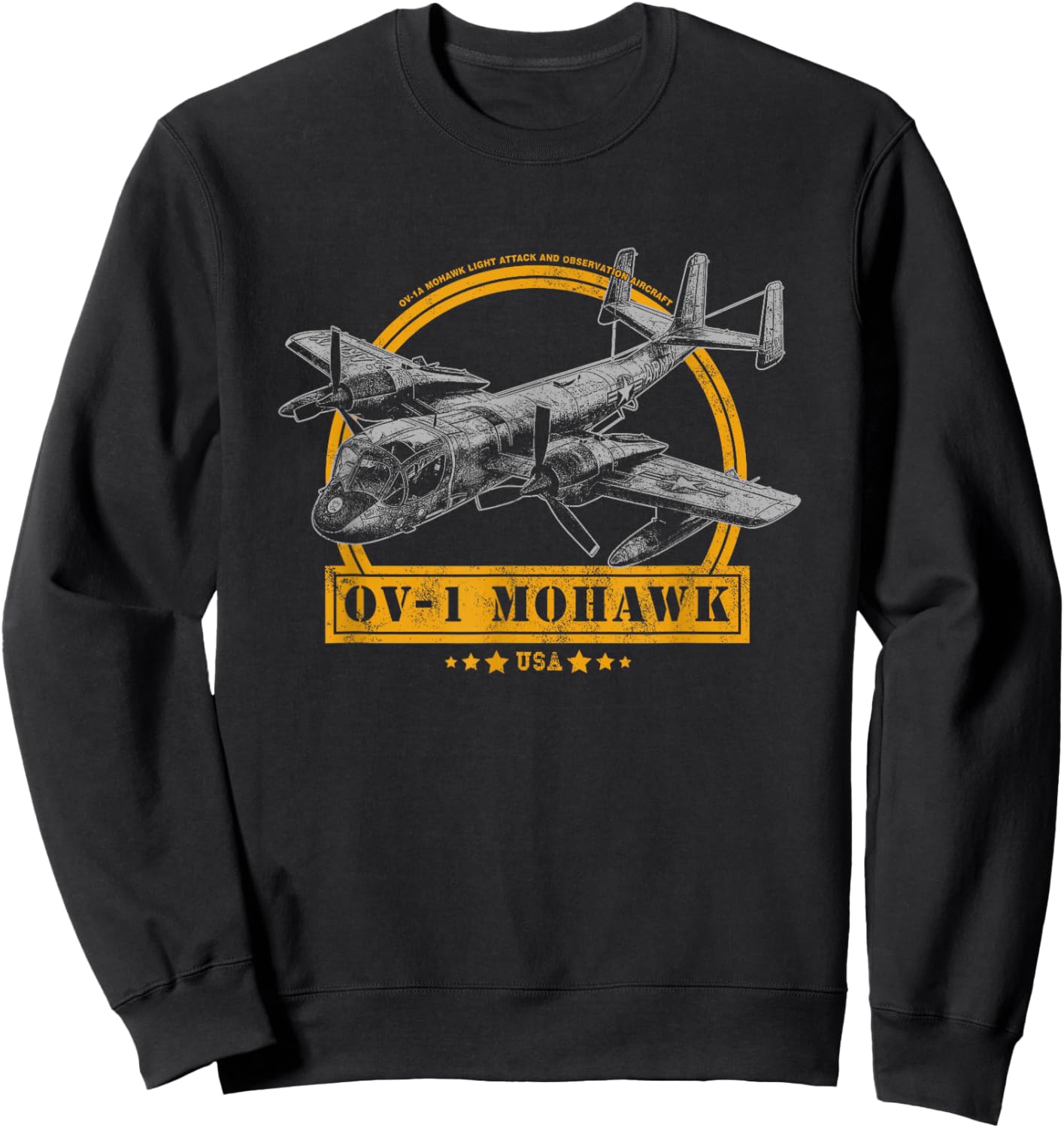 OV-1 Mohawk Sweatshirt - Sweatshirt | Black