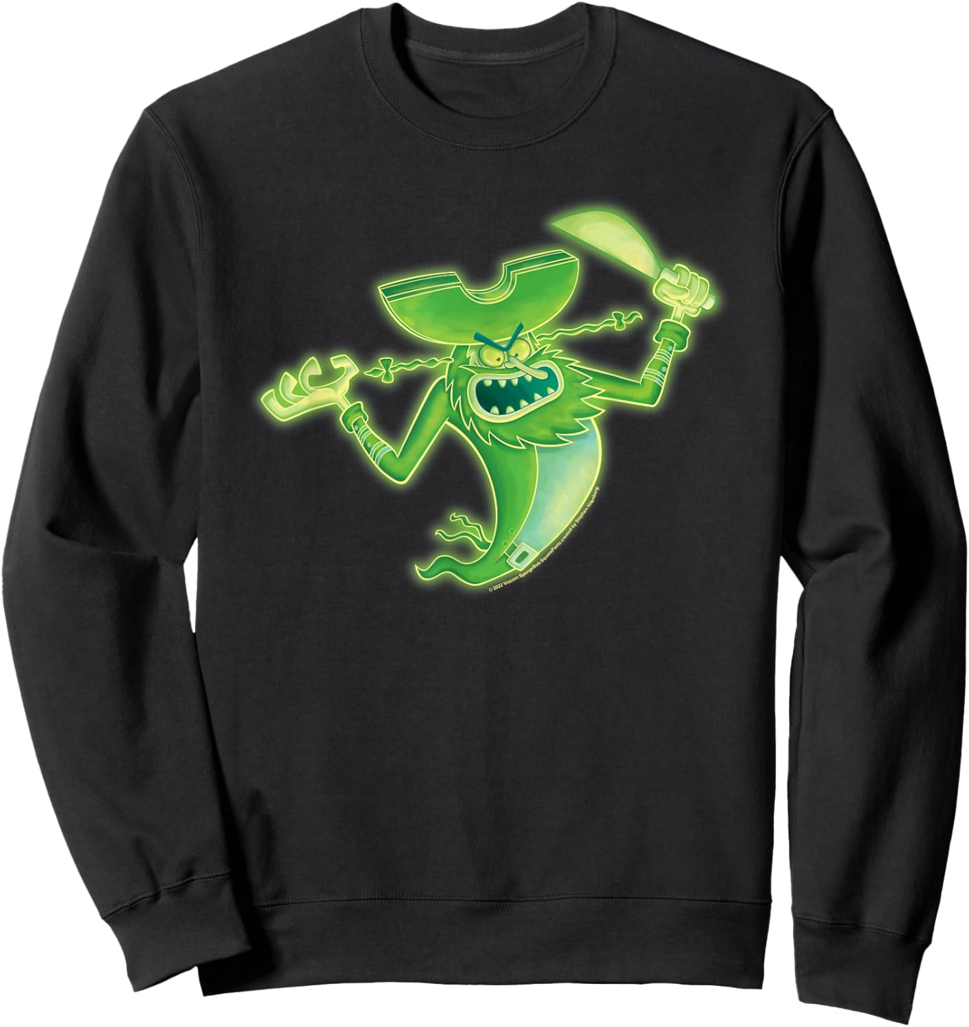 SpongeBob SquarePants The Flying Dutchman Sweatshirt - Sweatshirt | Black