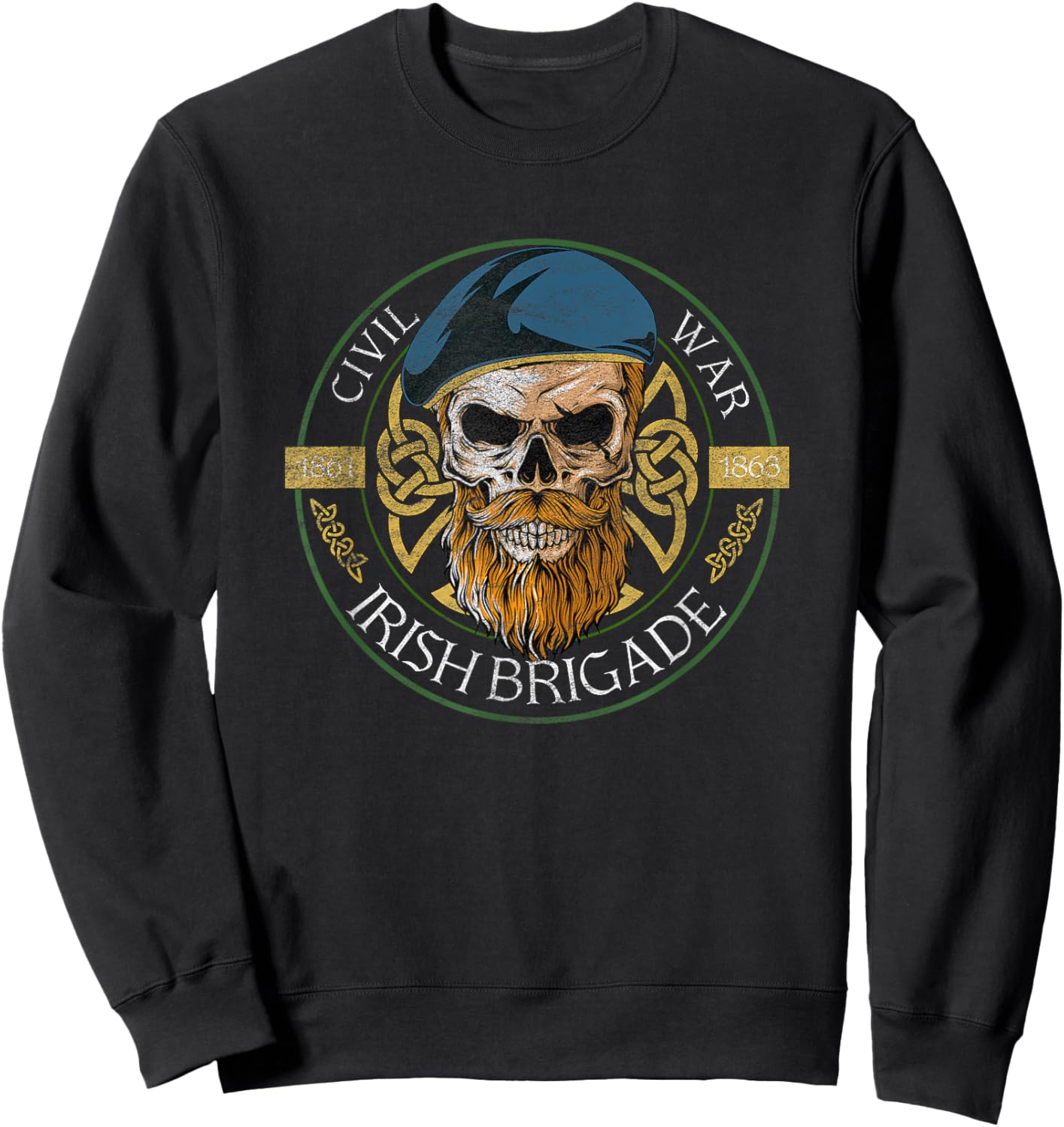 Irish Brigade Civil War Sweatshirt - Sweatshirt | Black
