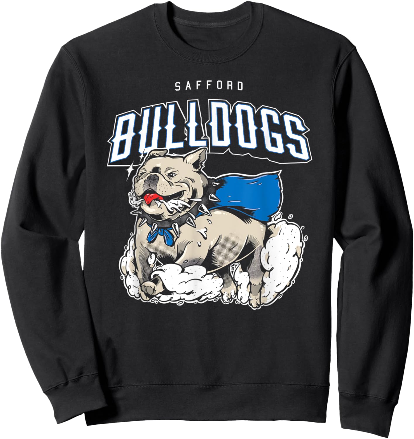 Safford Bulldogs Sweatshirt - Sweatshirt | Black