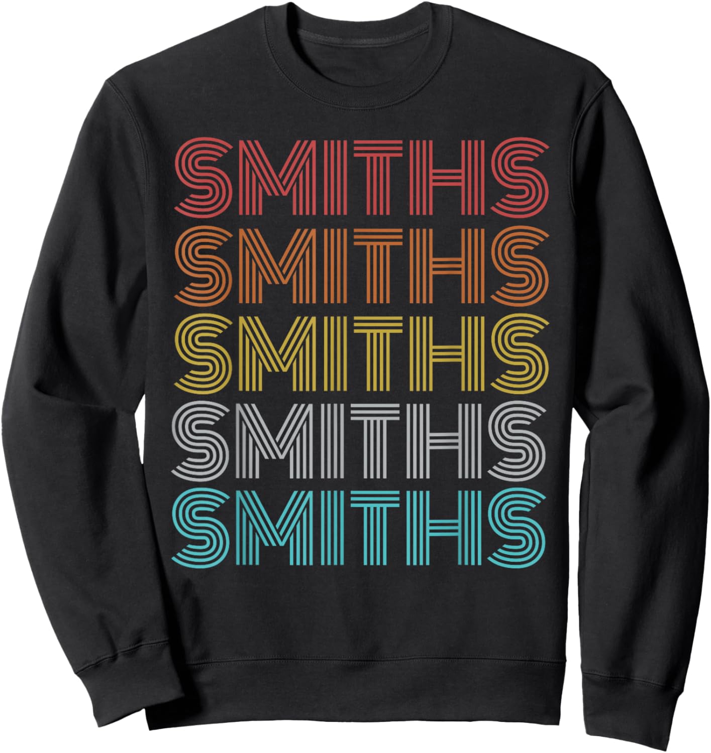 Retro Vintage Smiths Sweatshirt - Sweatshirt | Black