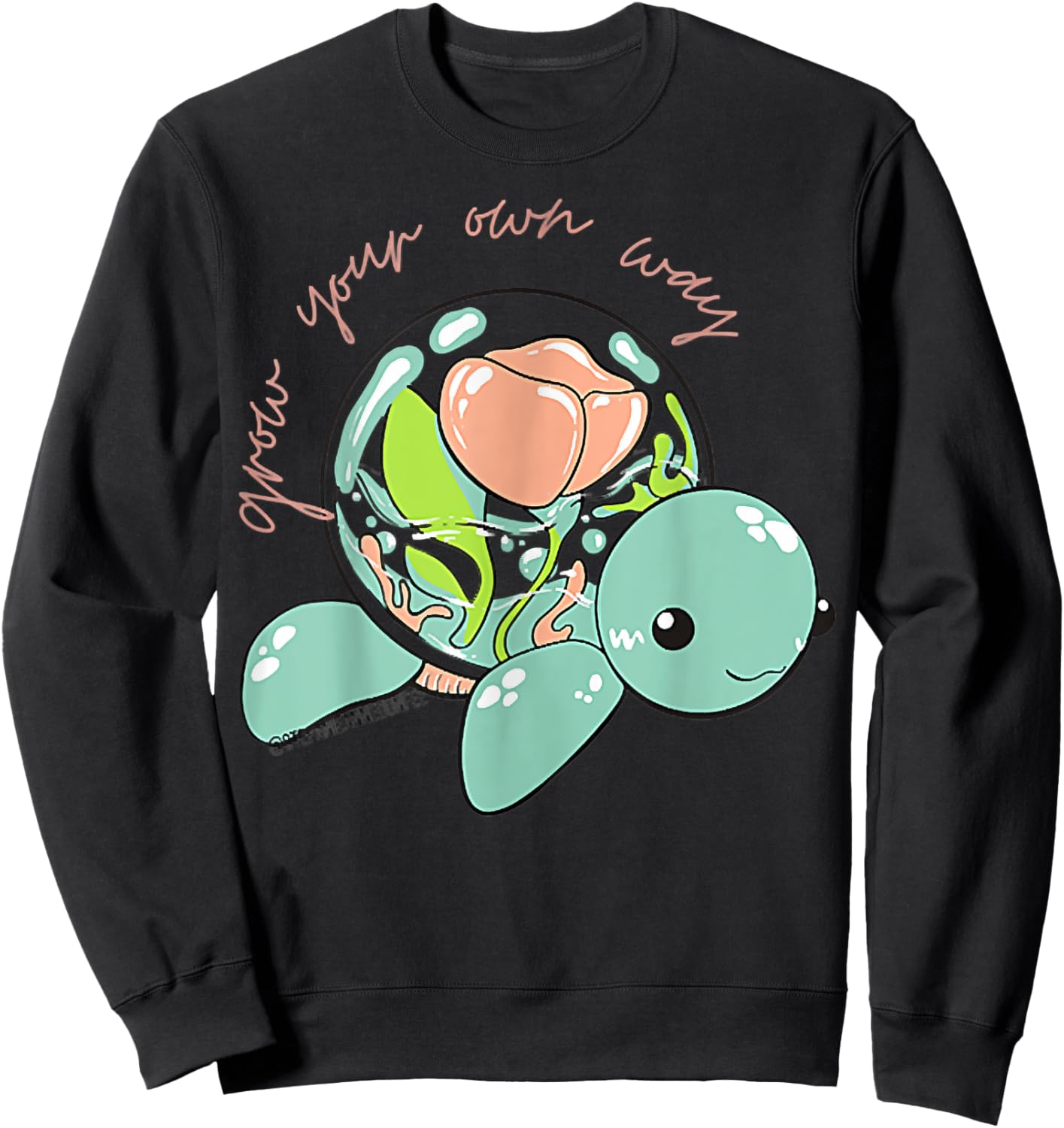 Grow your own way Sweatshirt - Sweatshirt | Black
